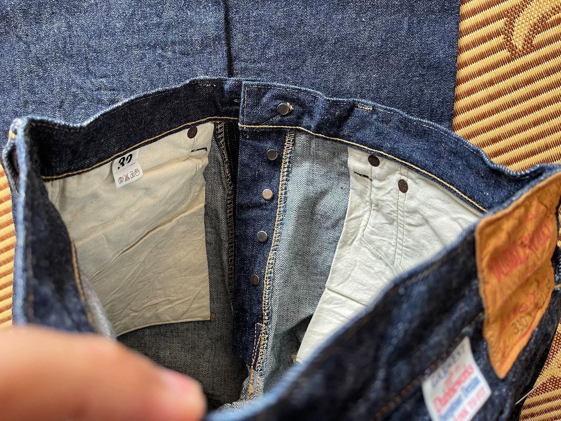 Doublet Dubble Works Warehouse 330 W32 Jeans Size US 32 / EU 48 - 6 Thumbnail