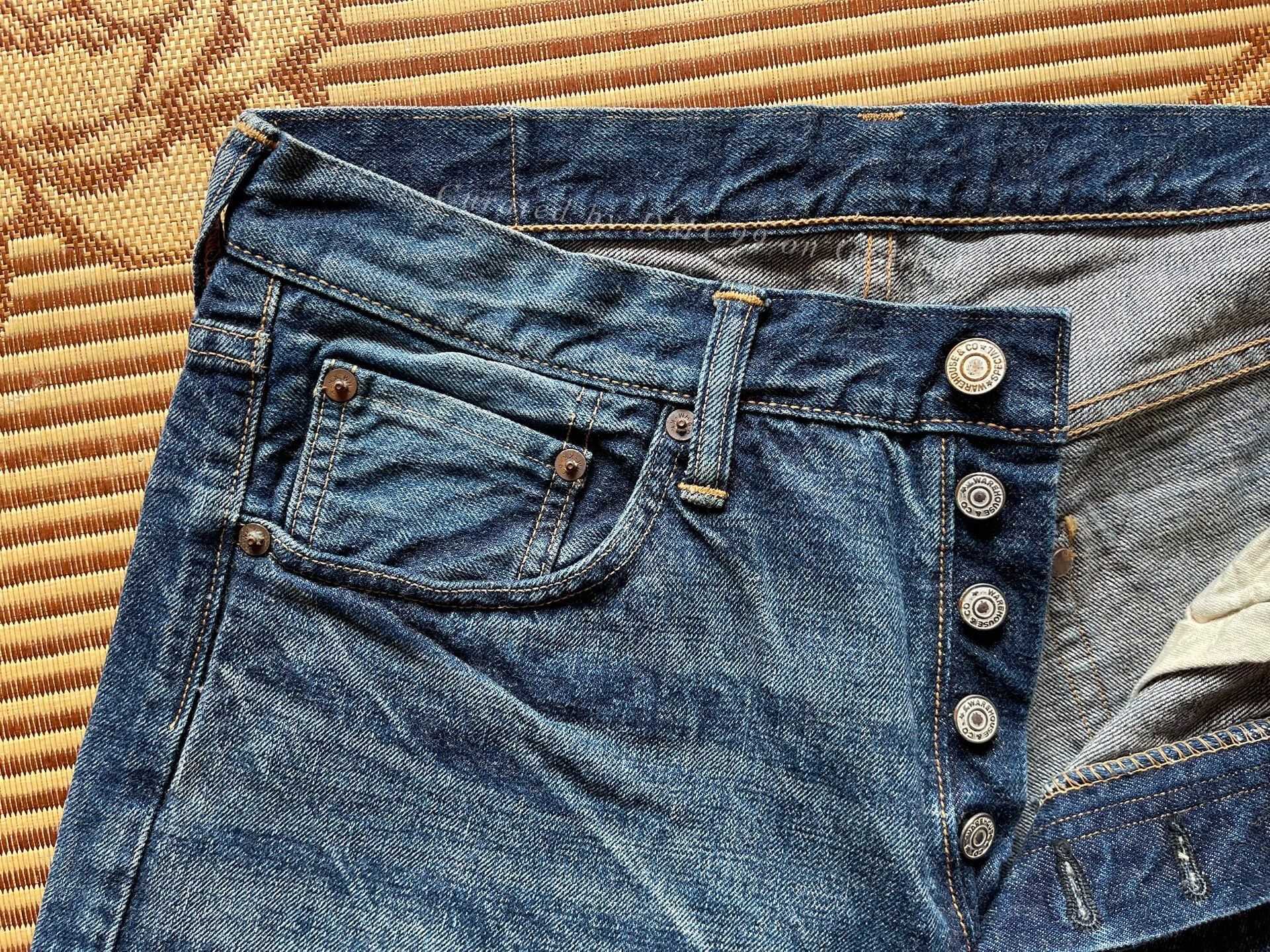 Warehouse & Co. Warehouse 800 Washed Jeans W33 Size US 33 - 6 Thumbnail