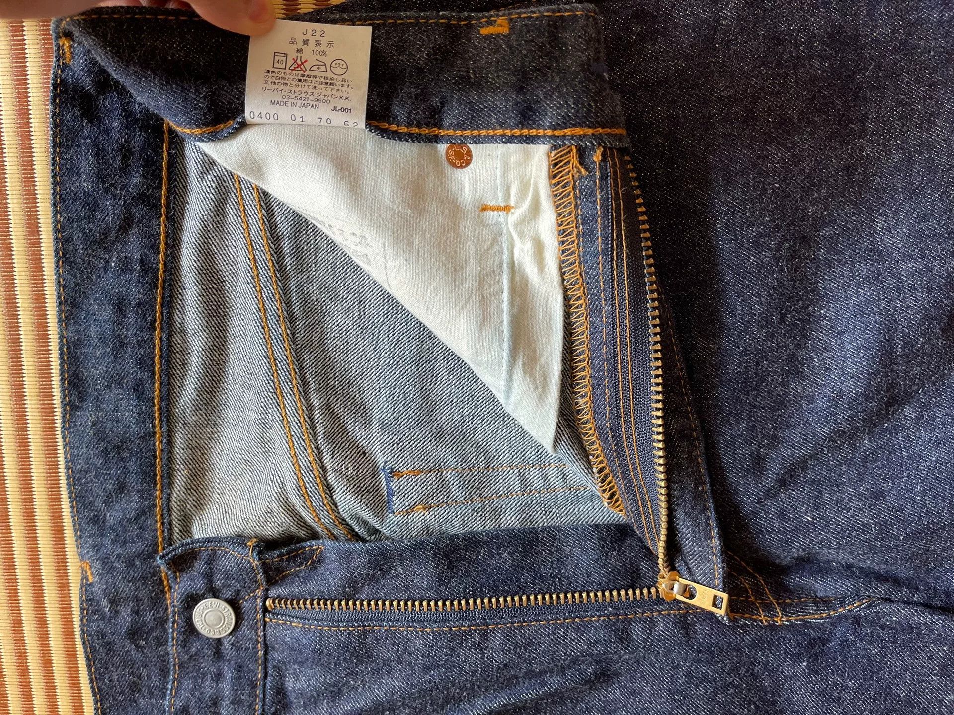Levi's Vintage Clothing Levi's LVC 502xx 50s J22 Size US 33 - 7 Thumbnail