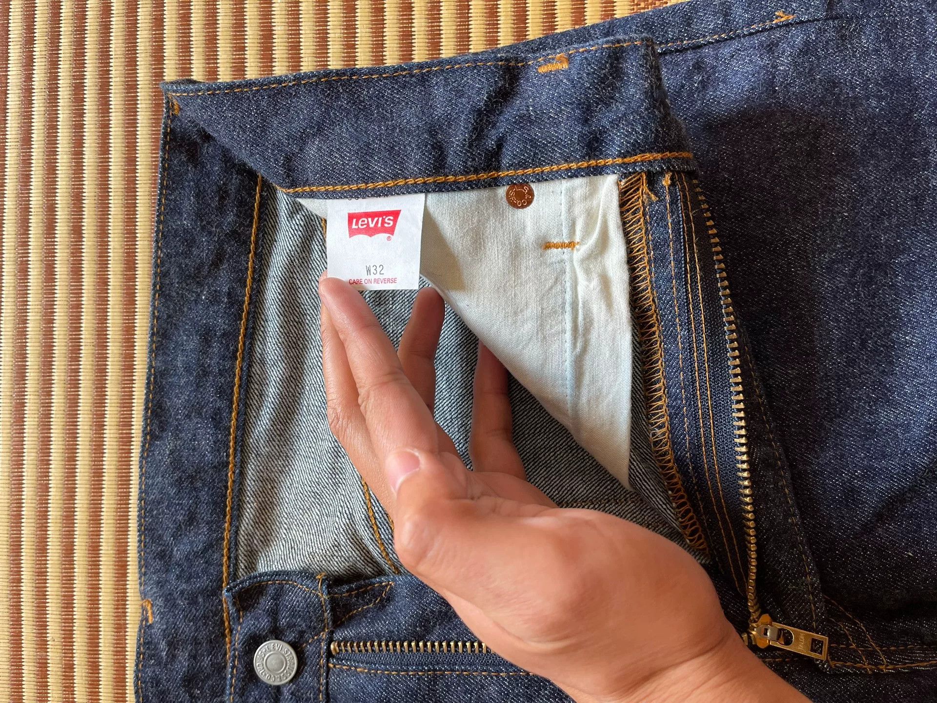 Levi's Vintage Clothing Levi's LVC 502xx 50s J22 Size US 33 - 6 Thumbnail