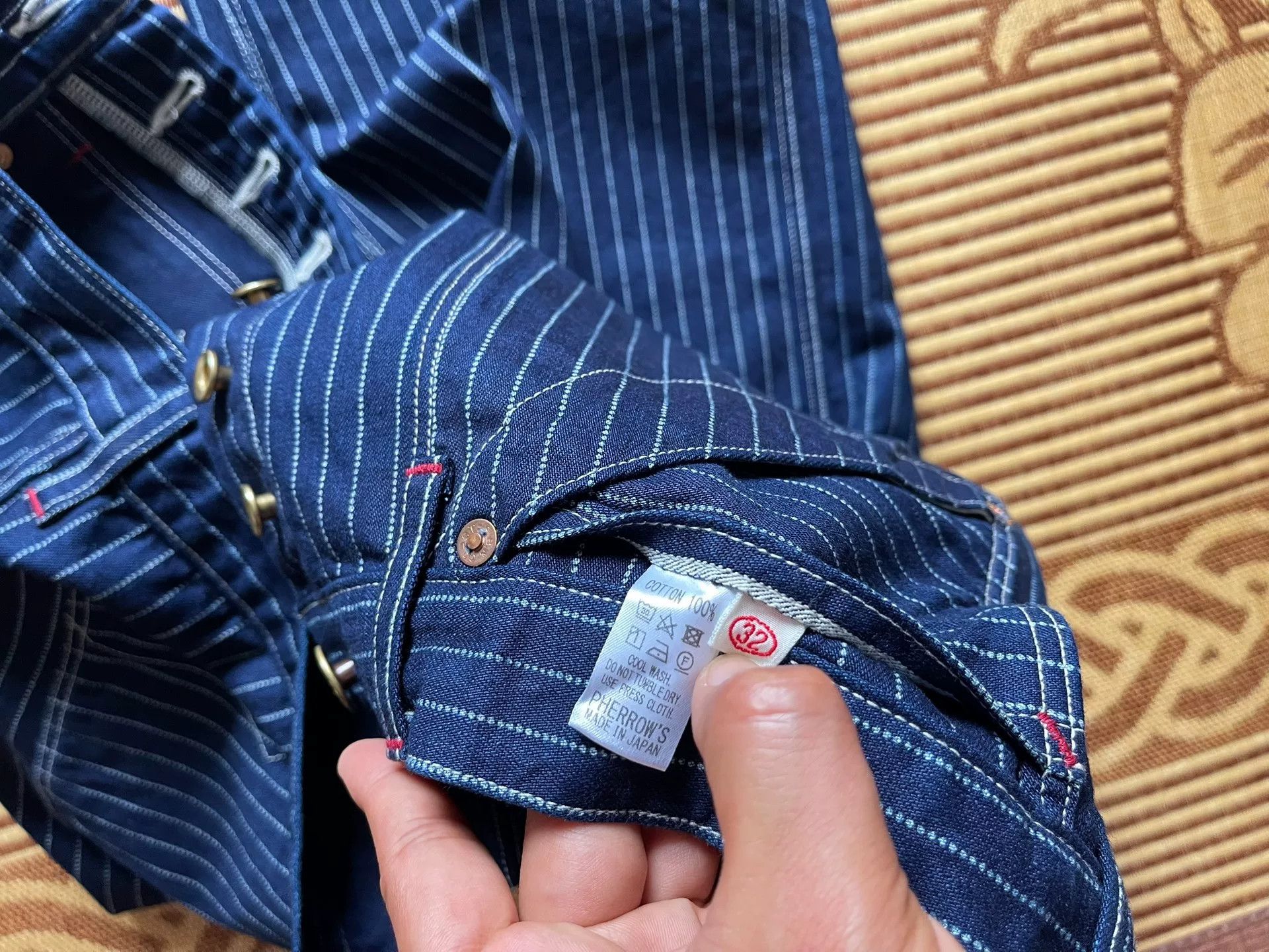 Other Stormy Blue Pherrow Wabash Pants Size US 34 / EU 50 - 6 Thumbnail