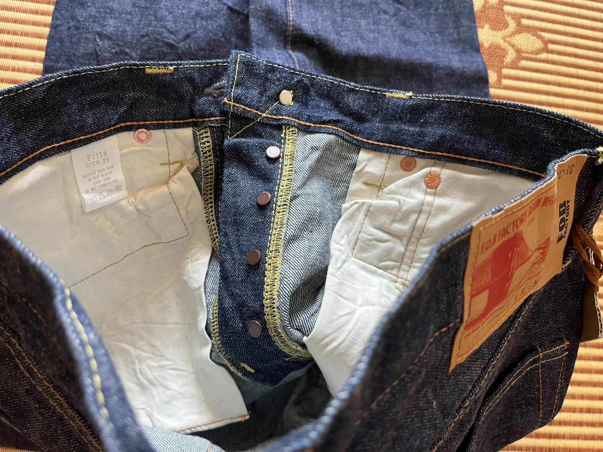 Other FOB Factory F1118 W31 Denim Pants Size US 31 - 7 Thumbnail