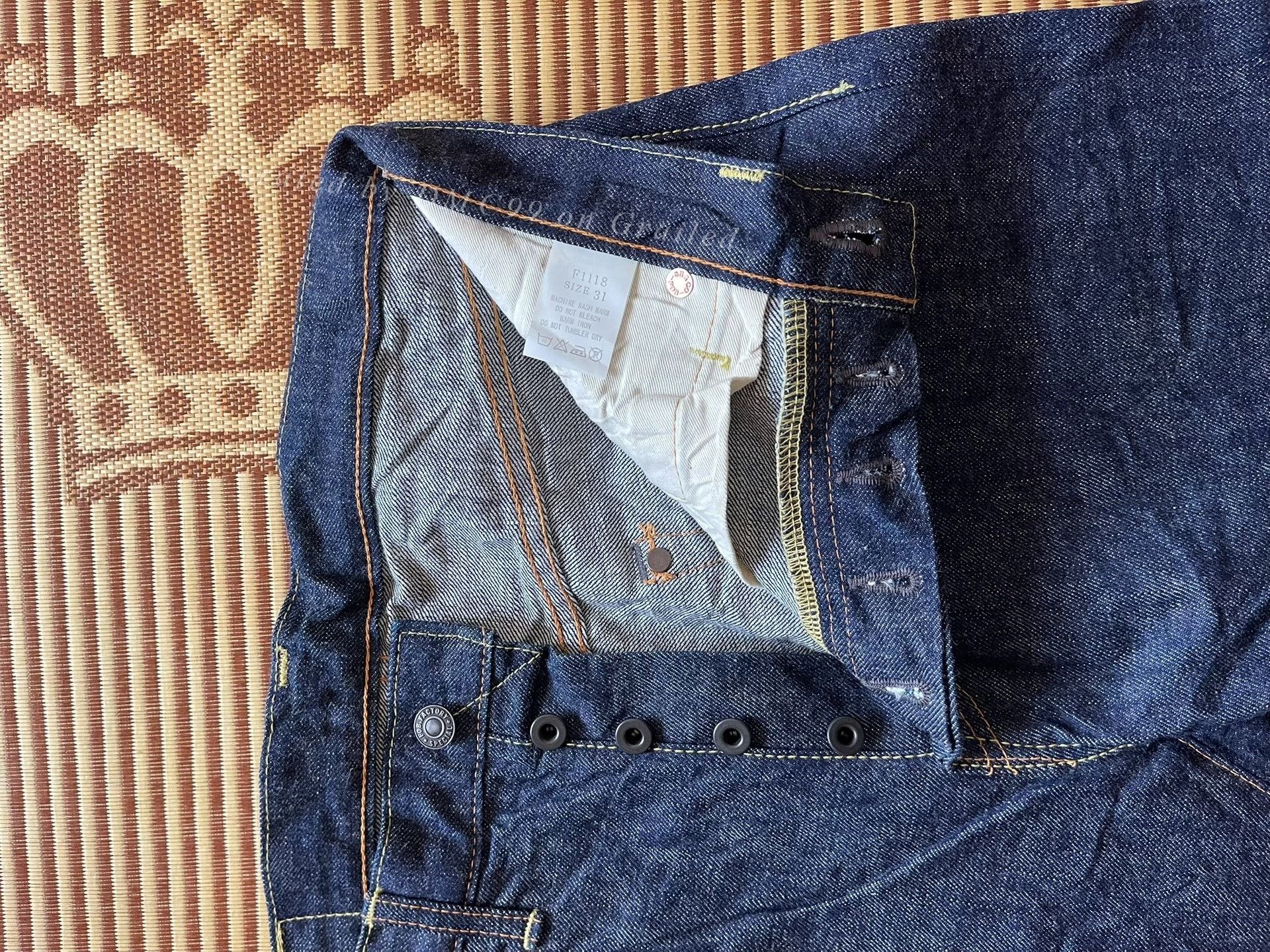 Other FOB Factory F1118 W31 Denim Pants Size US 31 - 6 Thumbnail