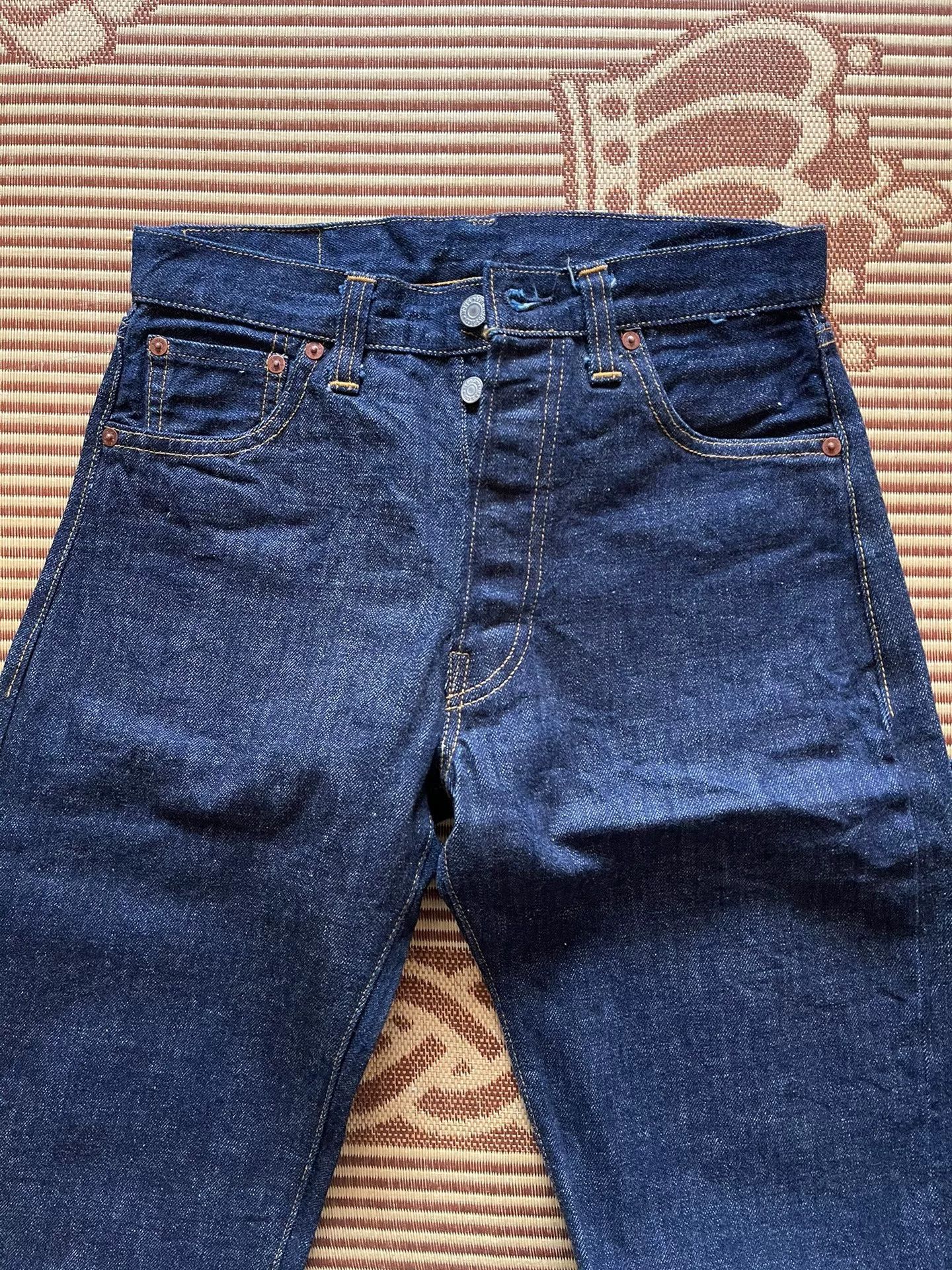 LVC Levi's 501xx 1947 Model Raw Jeans Size US 28 / EU 44 - 5 Thumbnail