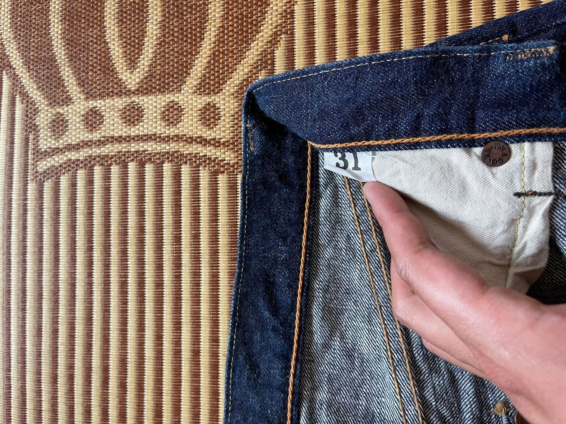 Warehouse & Co. Warehouse 1000xx Raw Denim Jeans W31 Size US 31 - 6 Thumbnail