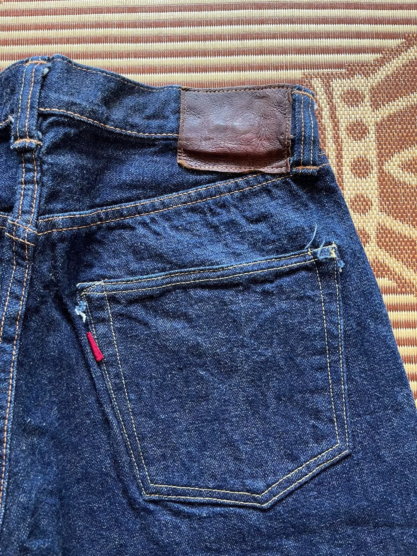 Warehouse & Co. Warehouse 1000xx Raw Denim Jeans W31 Size US 31 - 4 Thumbnail