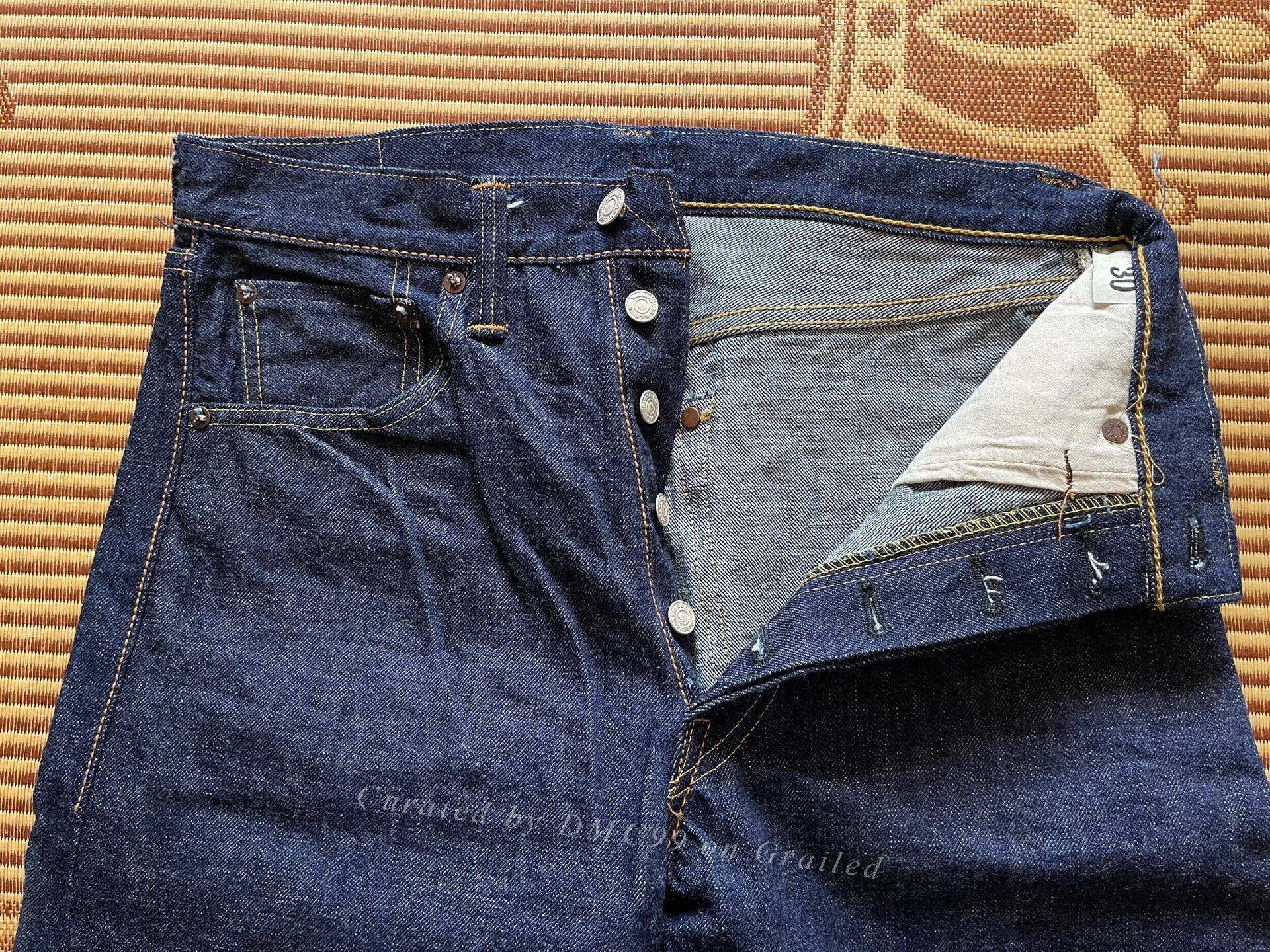 Warehouse & Co. Warehouse 1000xx Natural Indigo Jeans Size US 32 / EU 48 - 5 Thumbnail