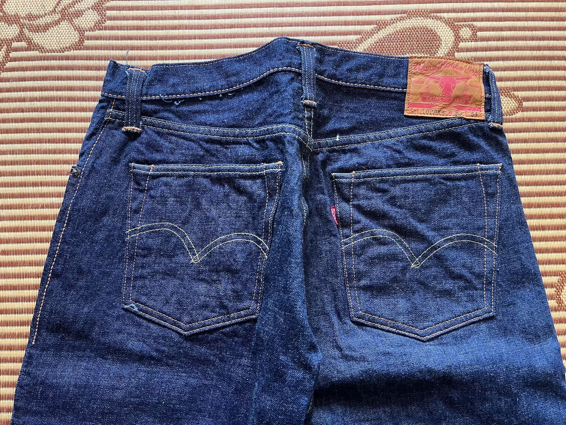 Warehouse & Co. Warehouse 1000xx Natural Indigo Jeans Size US 32 / EU 48 - 4 Thumbnail