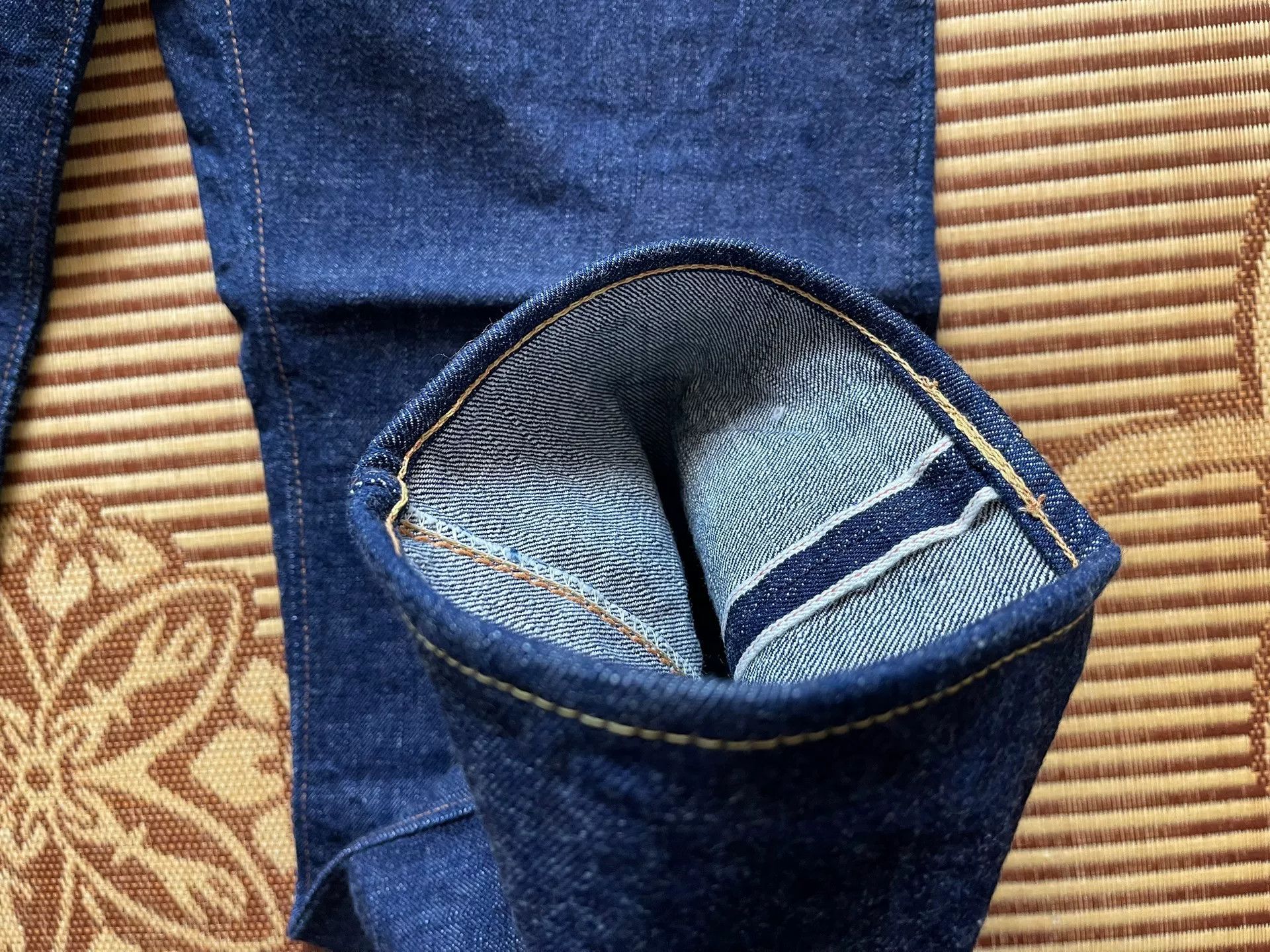 Warehouse & Co. Warehouse 1000xx Natural Indigo Jeans Size US 32 / EU 48 - 7 Thumbnail