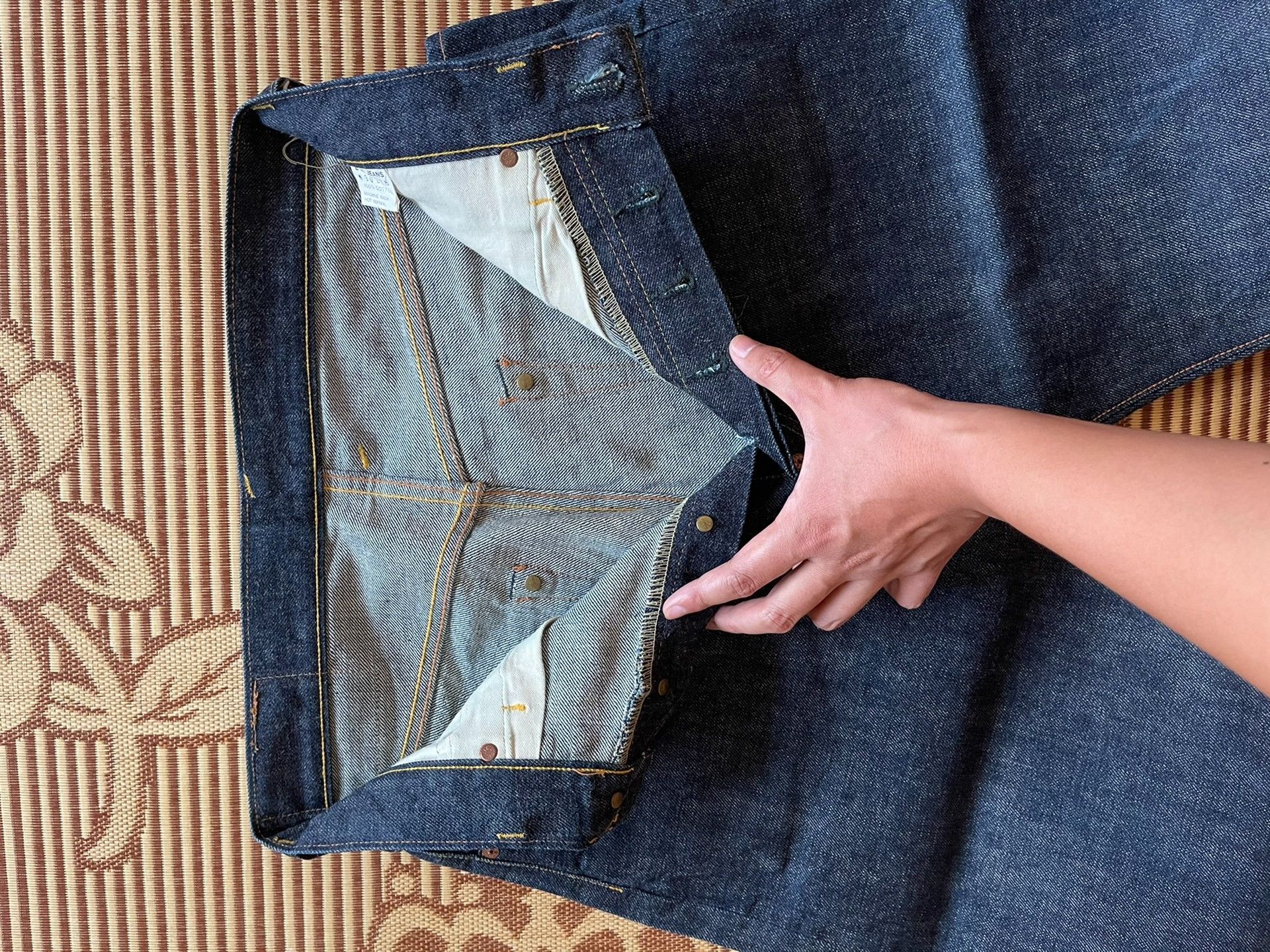 Evisu Evisu 2001 Raw Denim Jeans Size US 32 / EU 48 - 7 Thumbnail