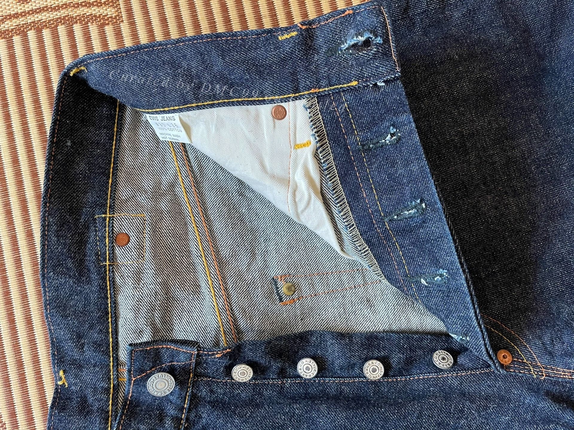 Evisu Evisu 2004 No.2 Raw Denim Jeans Size US 32 / EU 48 - 7 Thumbnail