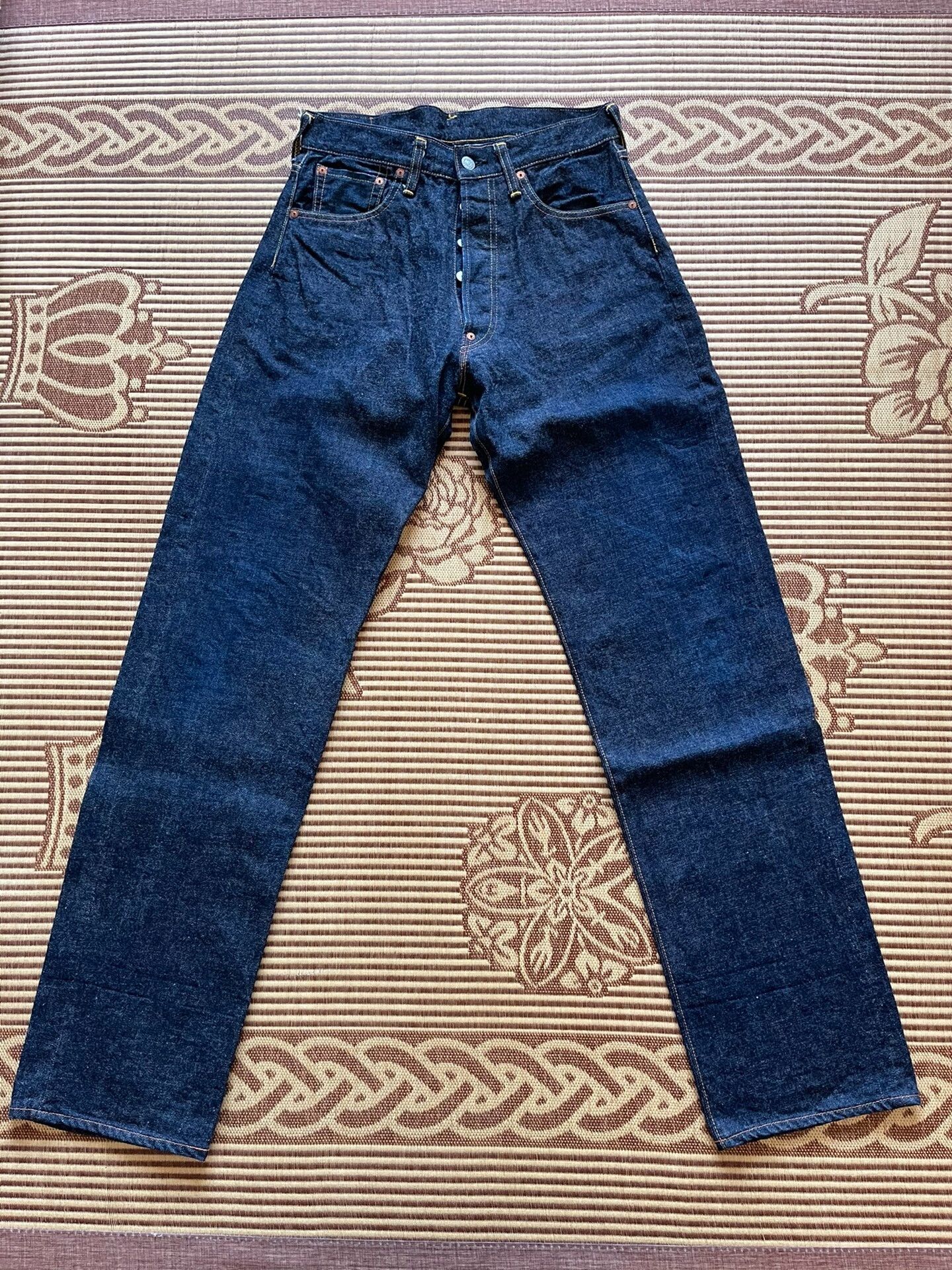 Evisu Evisu 2004 No.2 Raw Denim Jeans Size US 32 / EU 48 - 2 Thumbnail