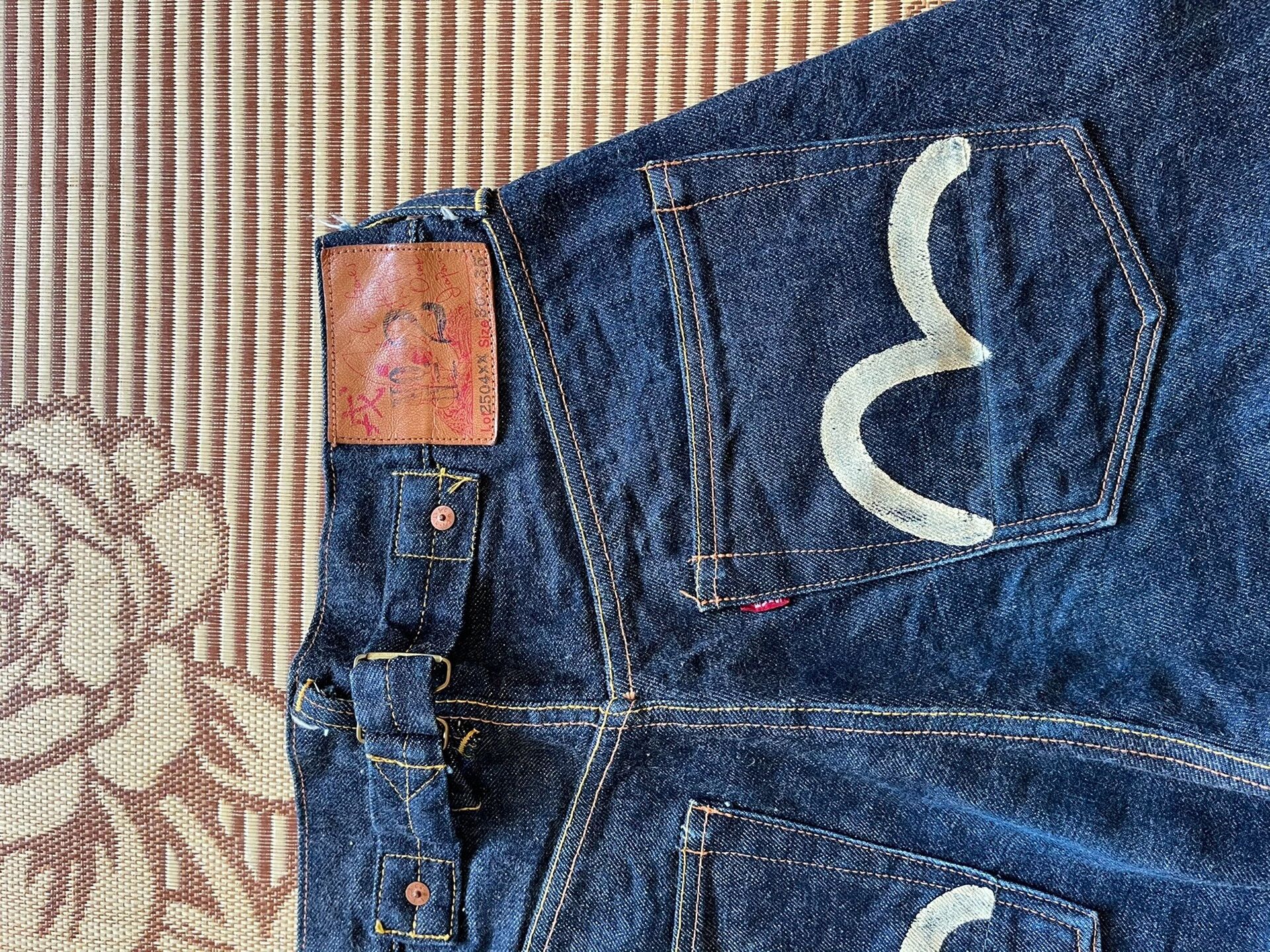 Evisu Evisu 2004 No.2 Raw Denim Jeans Size US 32 / EU 48 - 4 Thumbnail