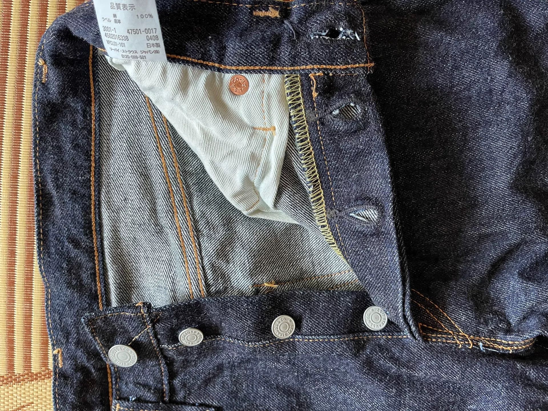 Levi's Vintage Clothing Levi's LVC 501XX 1947 Model Jeans Size US 27 - 6 Thumbnail
