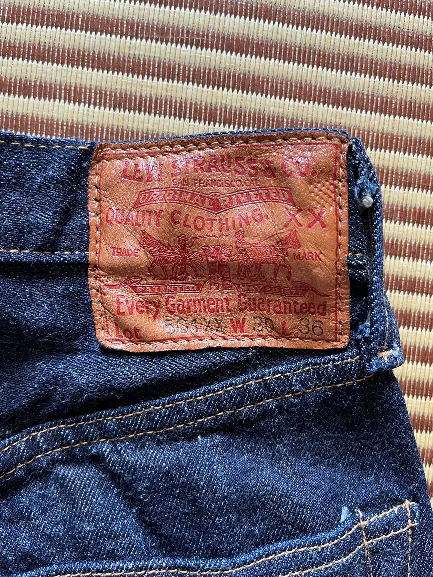 Levi's Vintage Clothing Levi's LVC 501XX 1947 Model Jeans Size US 27 - 4 Thumbnail