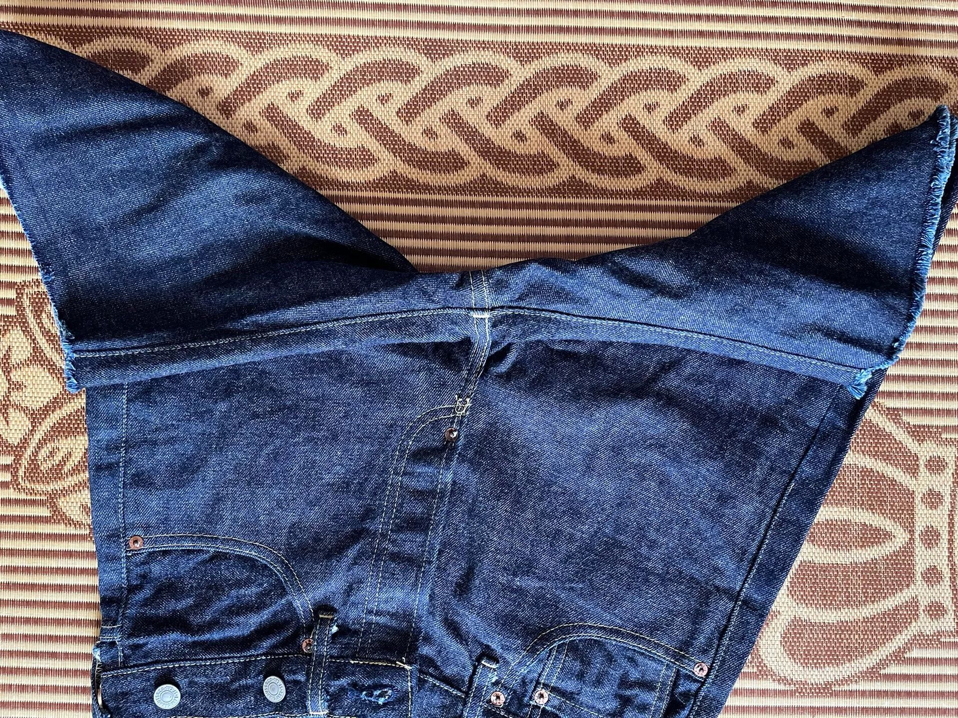 Levi's Vintage Clothing Levi's LVC S702XX Raw Denim Jeans Size US 30 / EU 46 - 7 Thumbnail