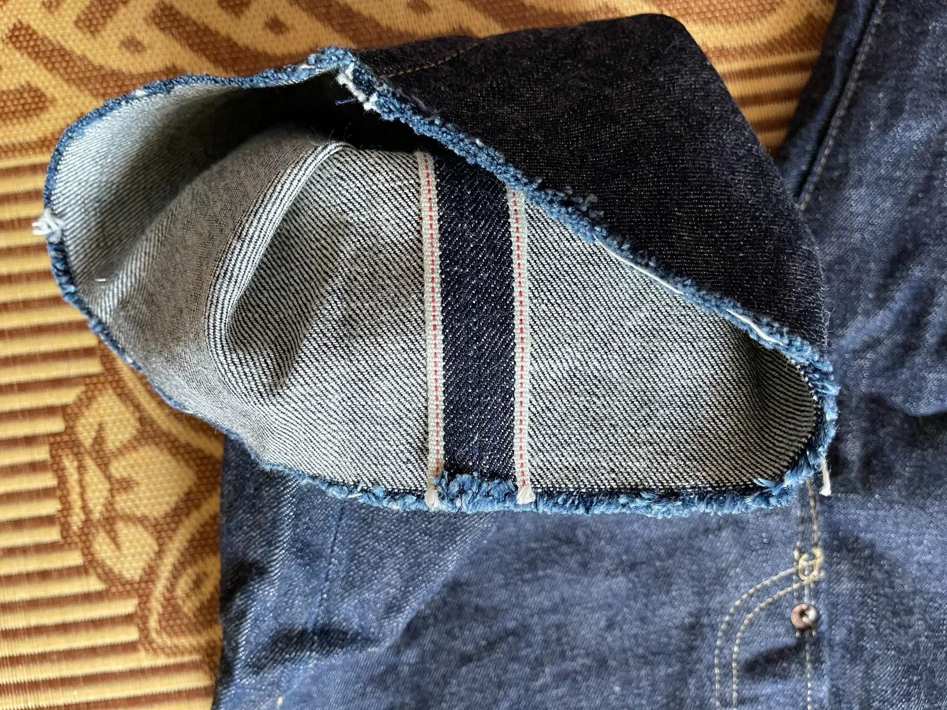 Levi's Vintage Clothing Levi's LVC S702XX Raw Denim Jeans Size US 30 / EU 46 - 6 Thumbnail