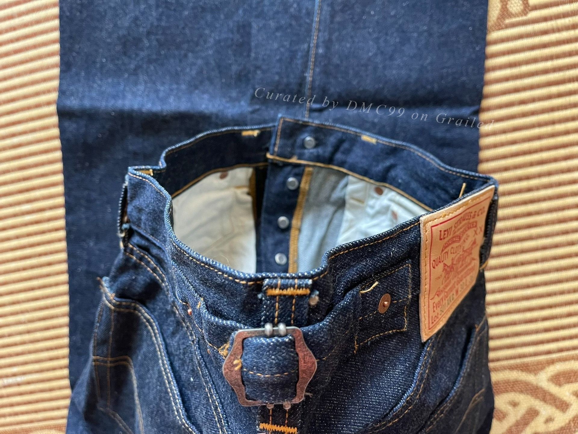 Levi's Vintage Clothing Levi's LVC 501xxc 1937 Denim Jeans Size US 30 / EU 46 - 6 Thumbnail