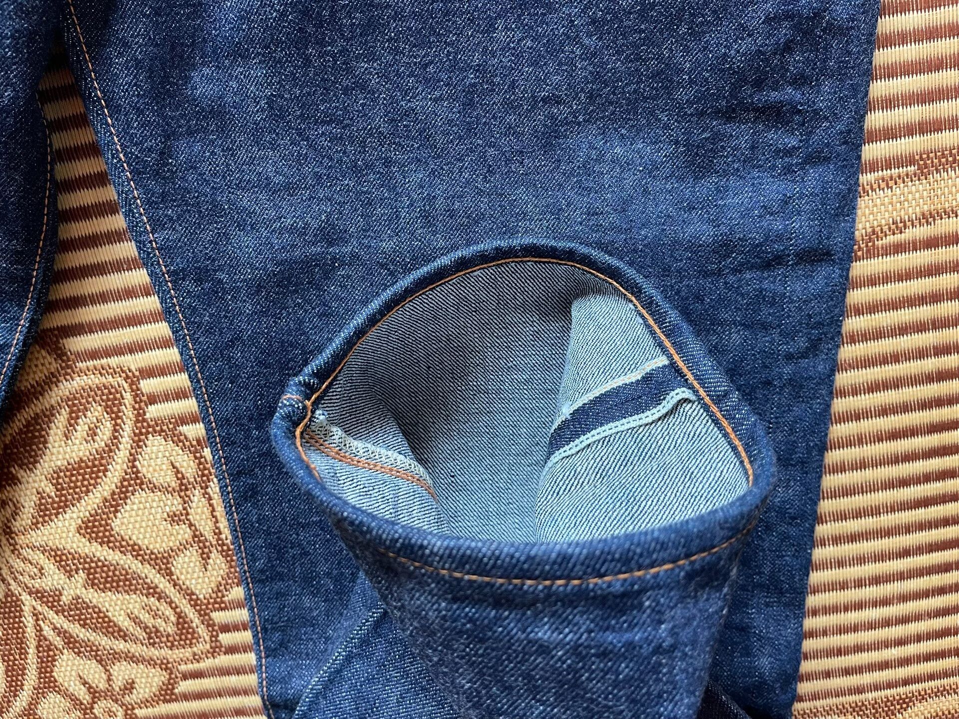 Evisu Evisu No.2 2001 Tiger Ear Japanese Flag Jeans Size US 30 / EU 46 - 7 Thumbnail