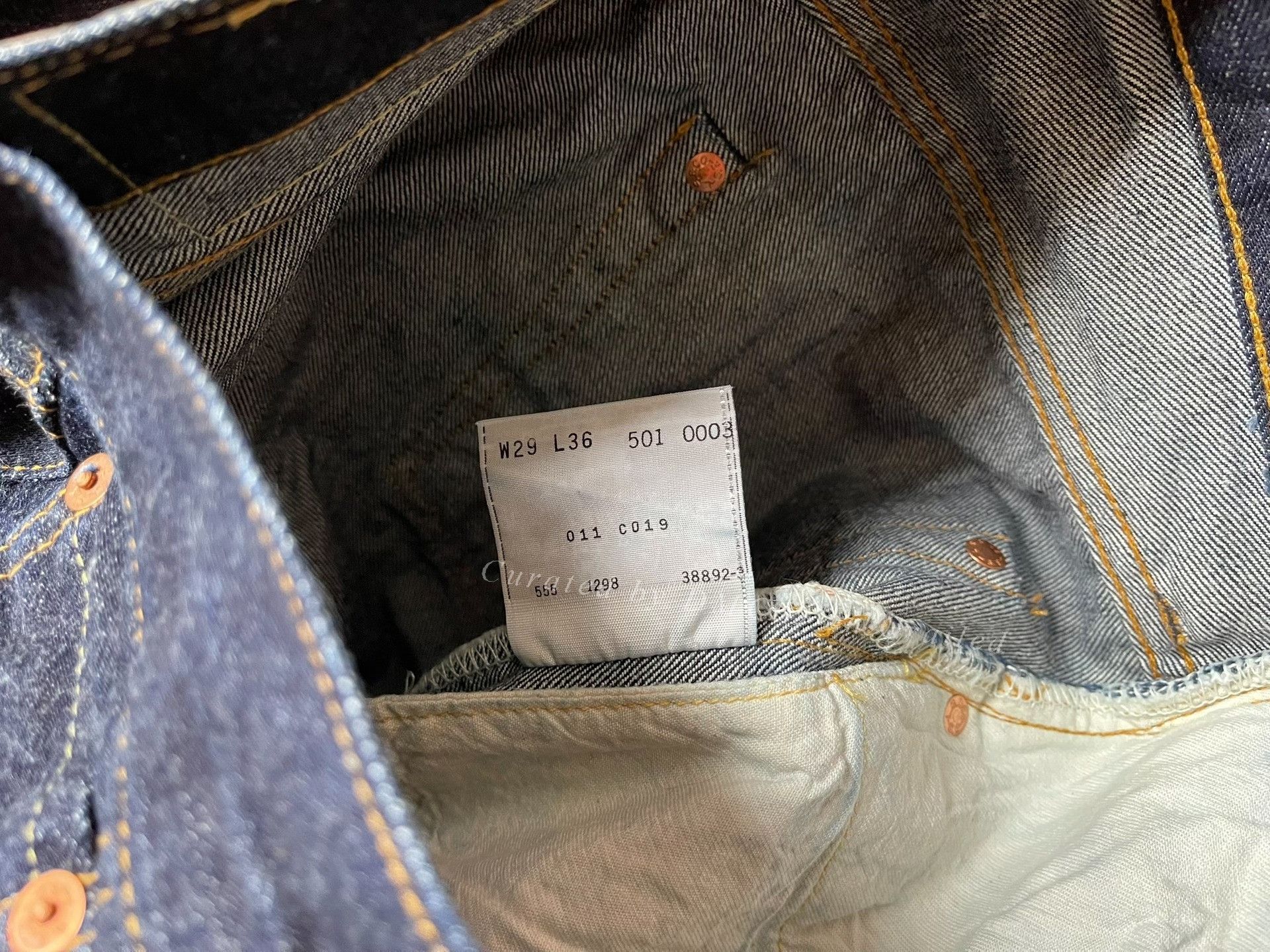 Levi's Vintage Clothing Levi's LVC 501xx 1955 Jeans Size US 29 - 7 Thumbnail
