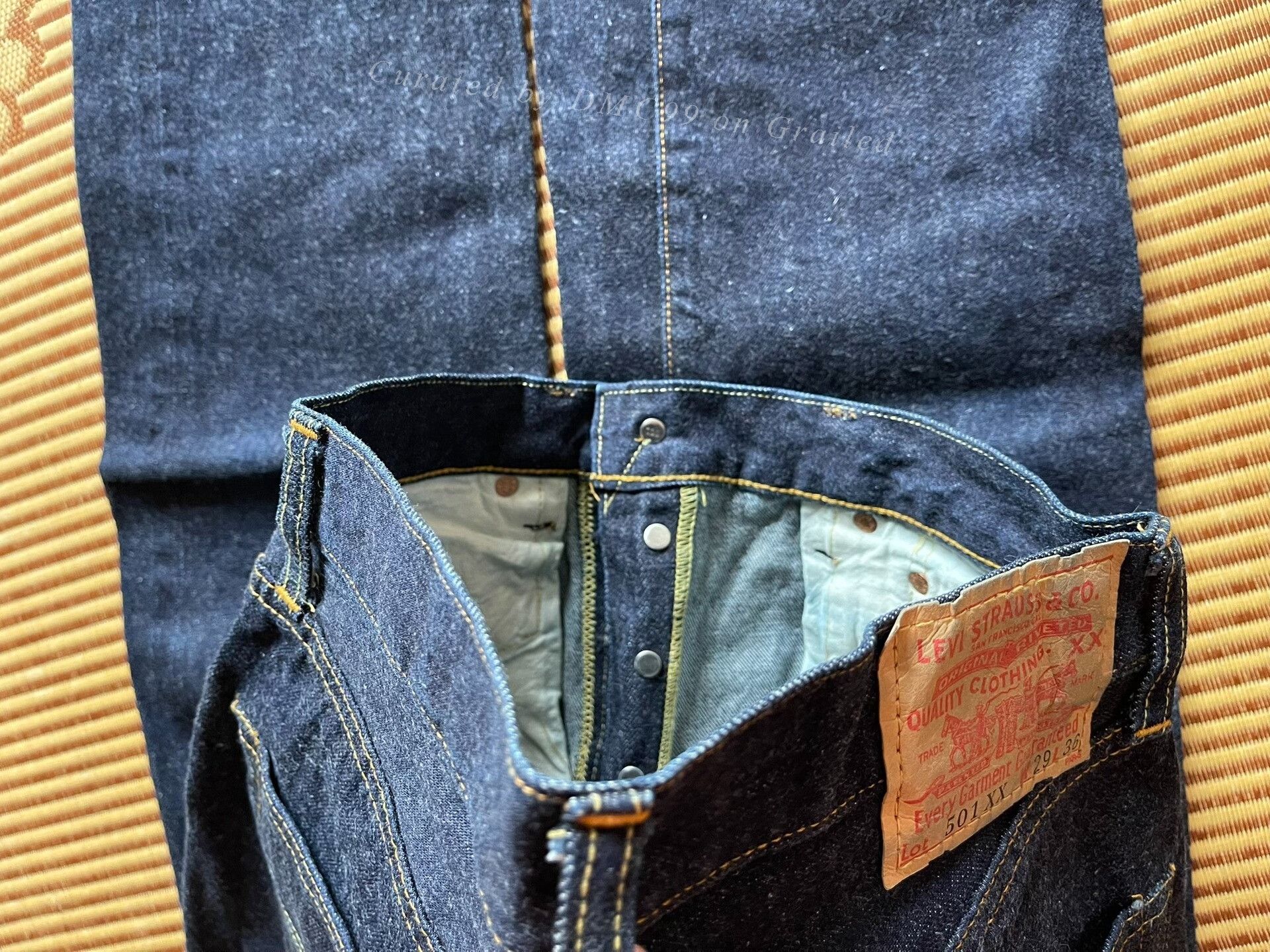 Levi's Vintage Clothing Levi's LVC 501xx 1955 Jeans Size US 29 - 6 Thumbnail