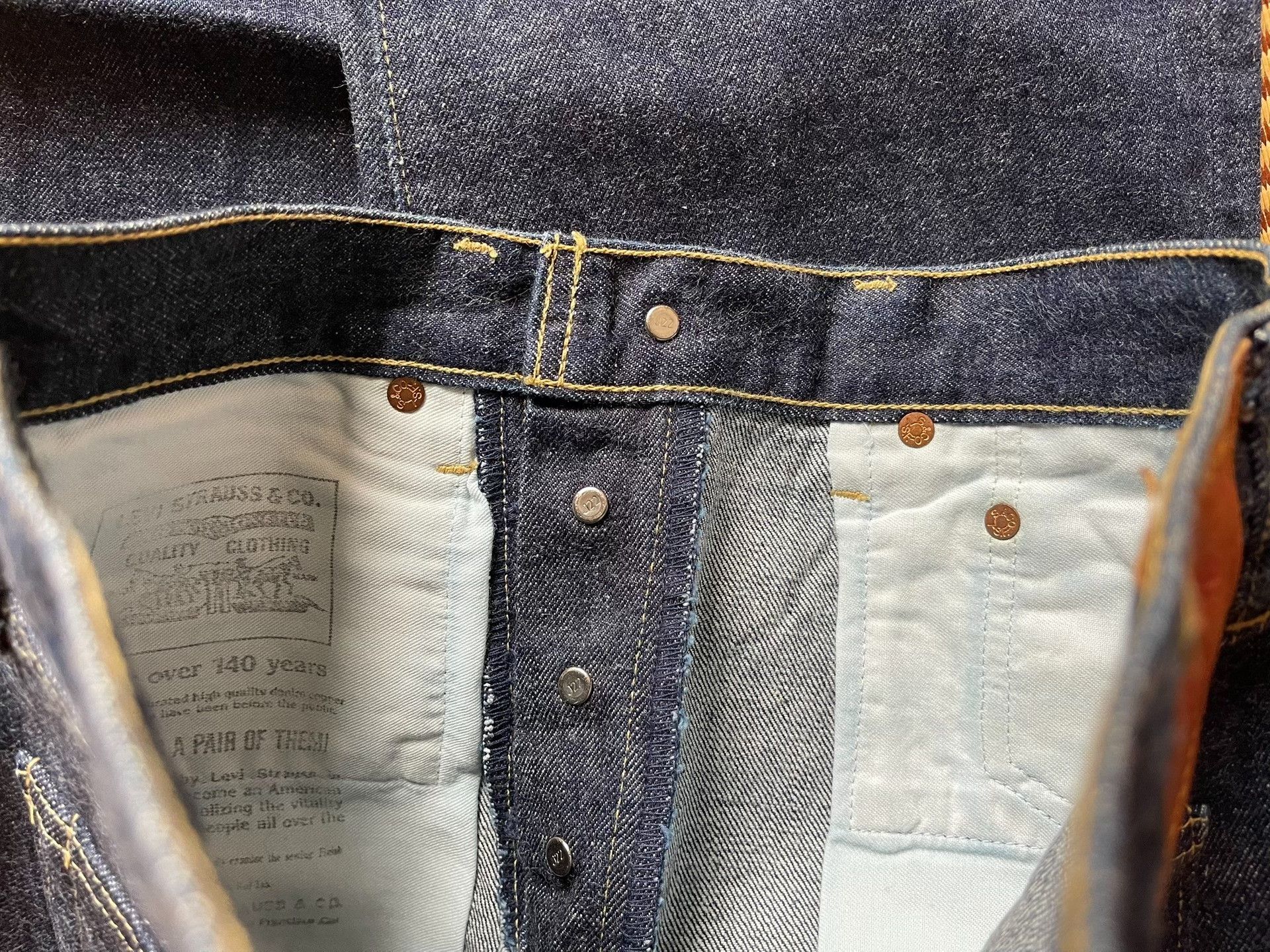 Levi's Vintage Clothing Levi's LVC 30s J22 702 W29 Japan Size US 30 / EU 46 - 6 Thumbnail