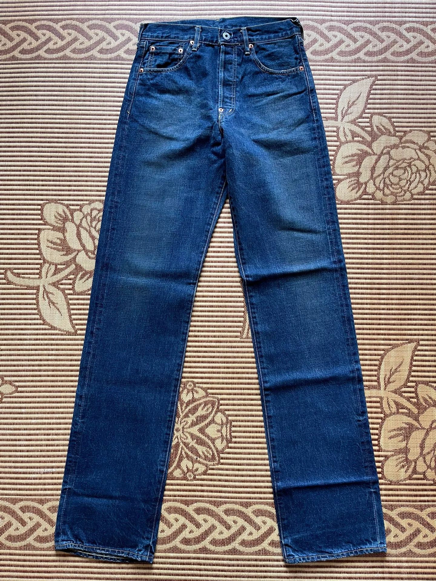 Levi's Vintage Clothing Levis LVC J22 702 Washed Jeans Size US 31 - 2 Thumbnail