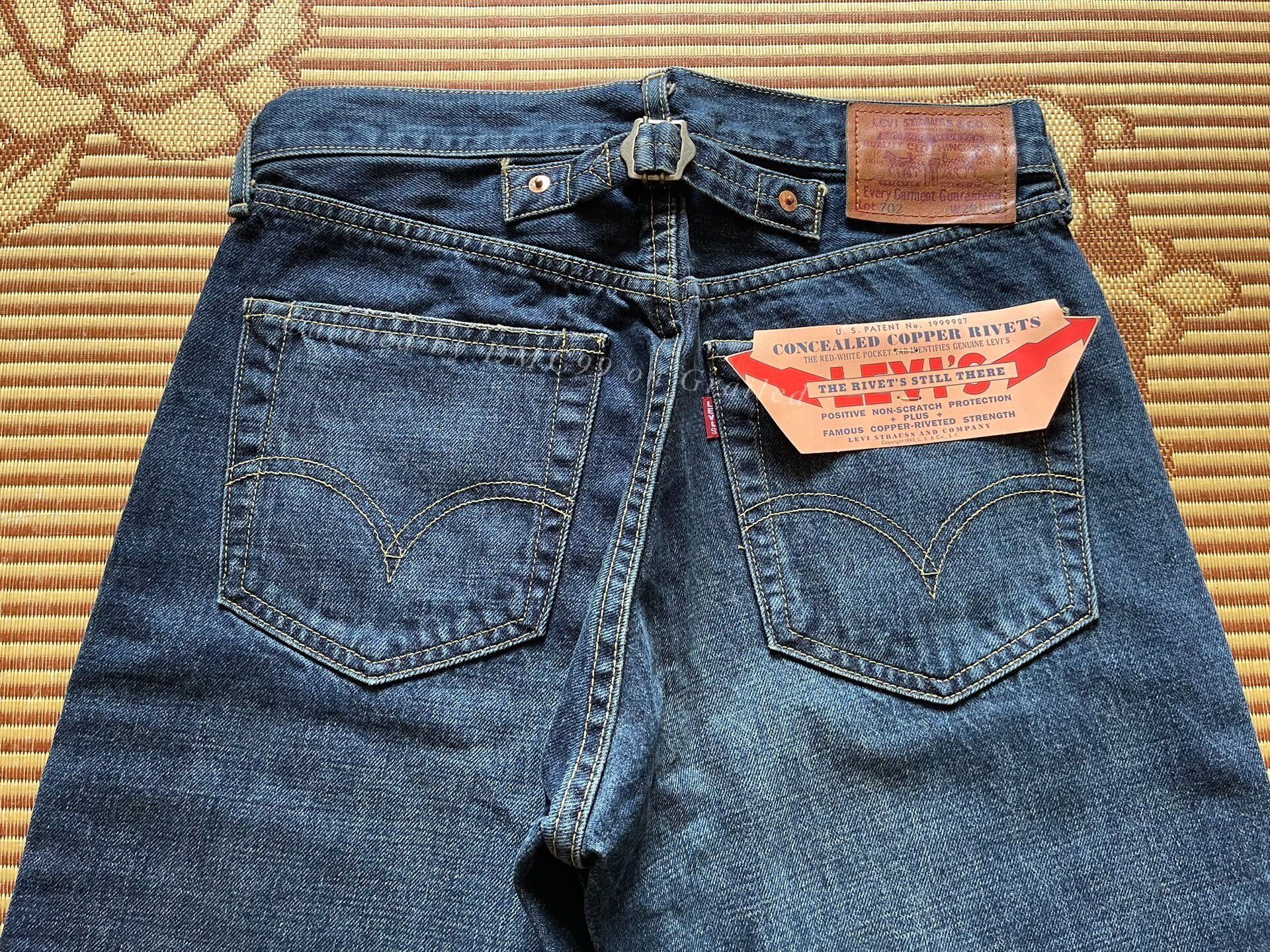 Levi's Vintage Clothing Levis LVC J22 702 Washed Jeans Size US 31 - 4 Thumbnail