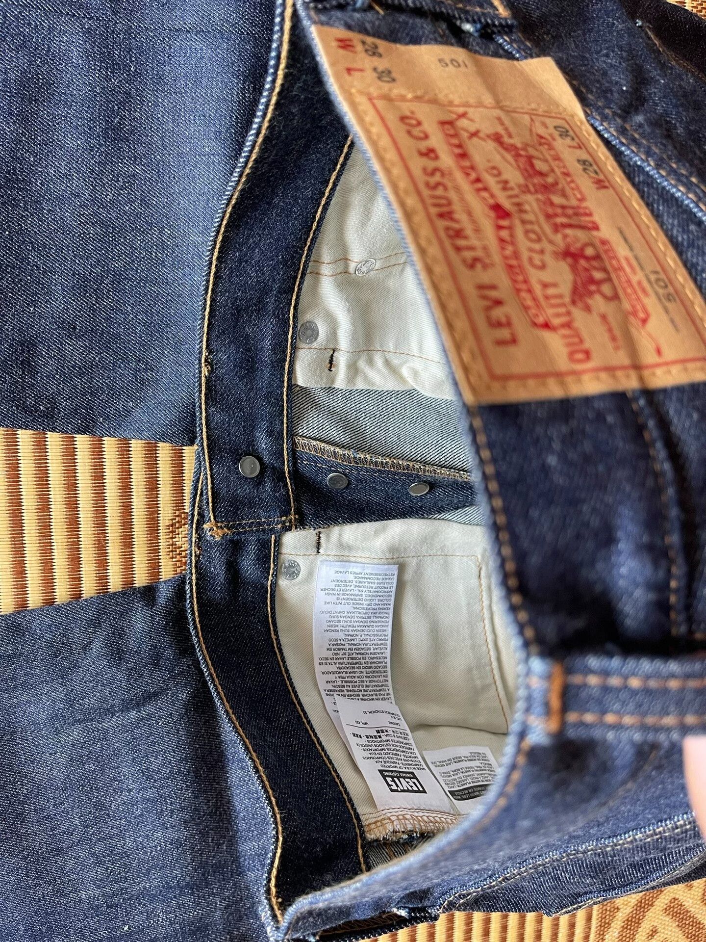 Levi's Vintage Clothing Levi's LVC 501 1976 Jeans W28L30 Size US 28 / EU 44 - 6 Thumbnail