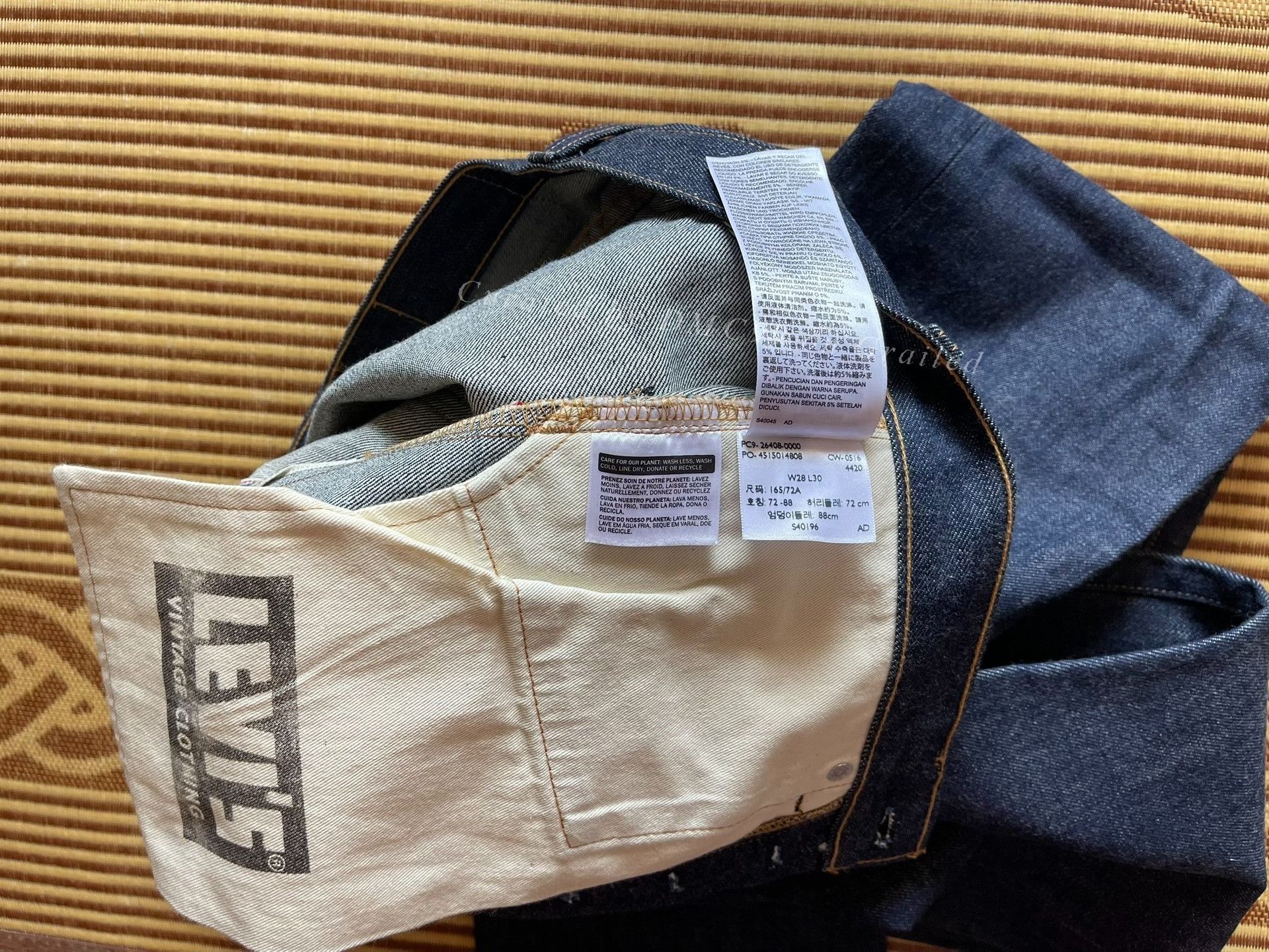 Levi's Vintage Clothing Levi's LVC 501 1976 Jeans W28L30 Size US 28 / EU 44 - 7 Thumbnail