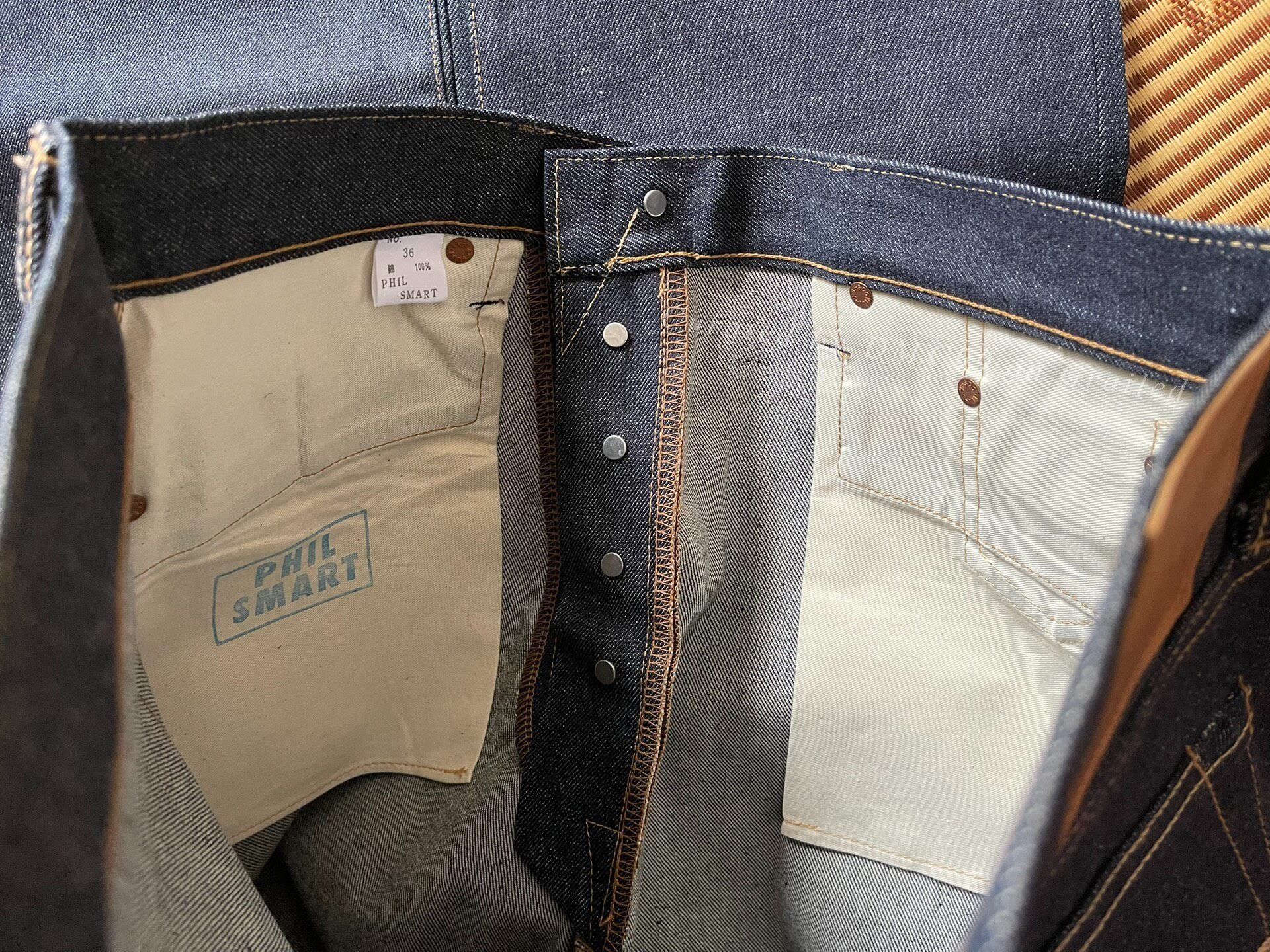 PHINGERIN Phil Smart 9-4-5 Japanese Denim Jeans Size US 36 / EU 52 - 6 Thumbnail