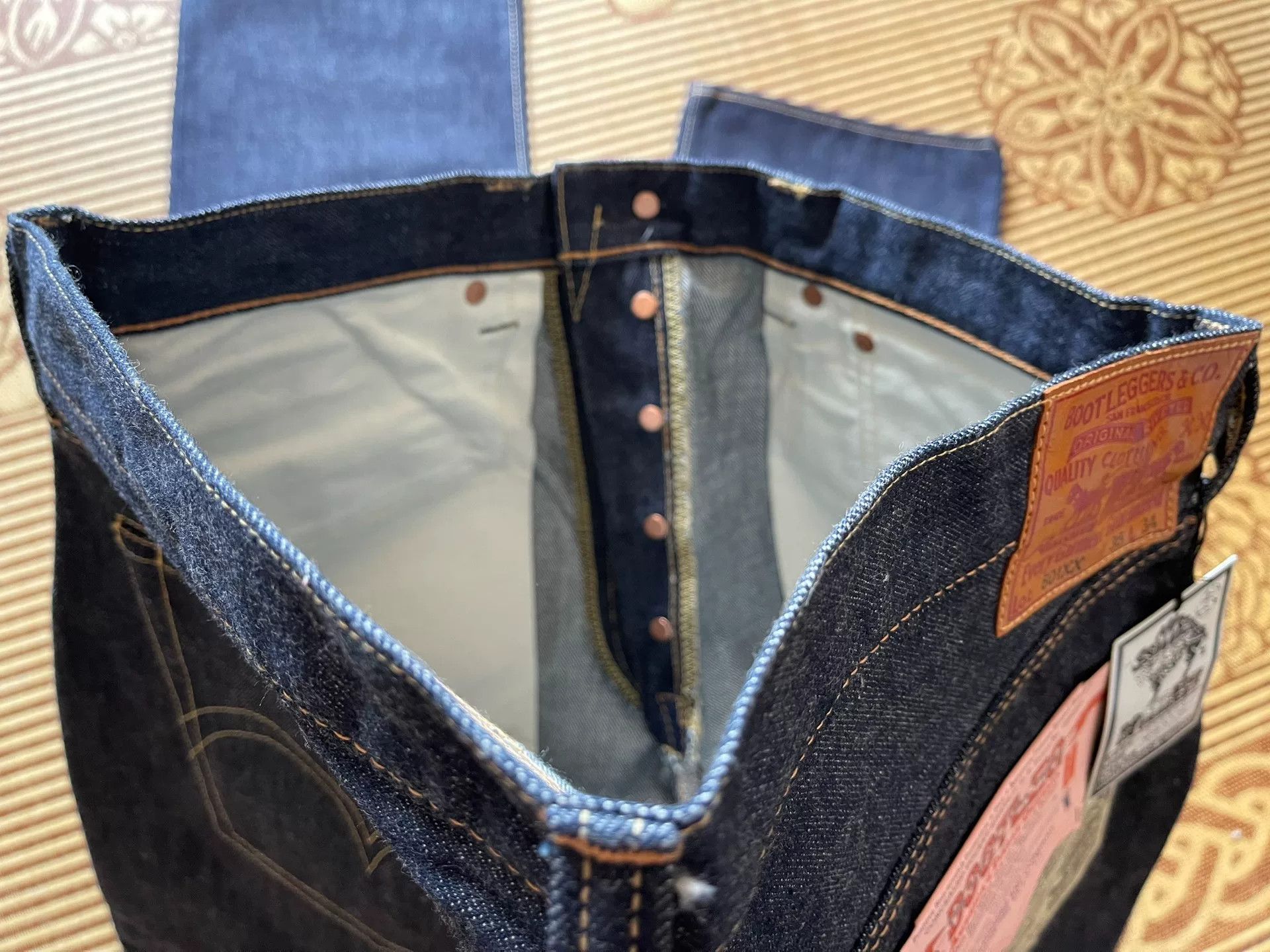 Freewheelers Bootleggers 601xx Denim Jeans Size US 36 / EU 52 - 6 Thumbnail