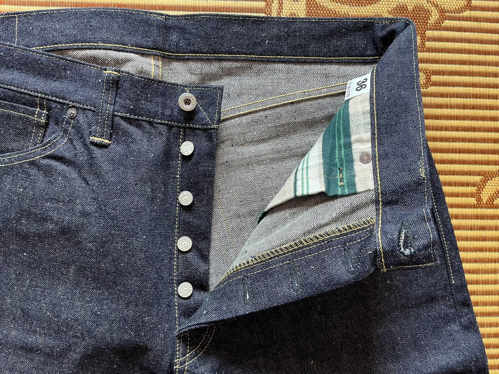 Warehouse & Co. Warehouse 1003sxx Tribute Denim Pants Size US 38 / EU 54 - 6 Thumbnail