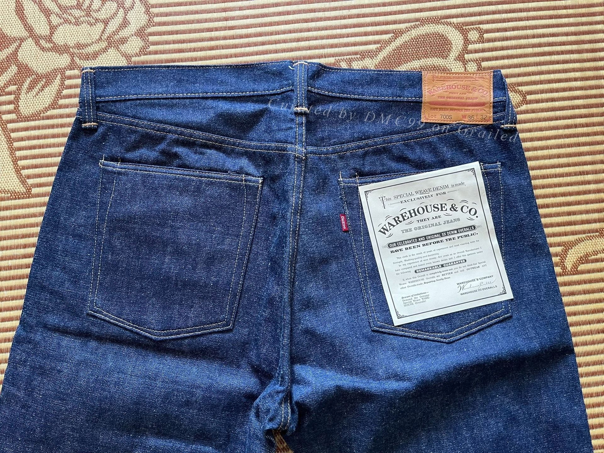 Warehouse & Co. Warehouse 700s 2009 Limited W36 Size US 36 / EU 52 - 4 Thumbnail
