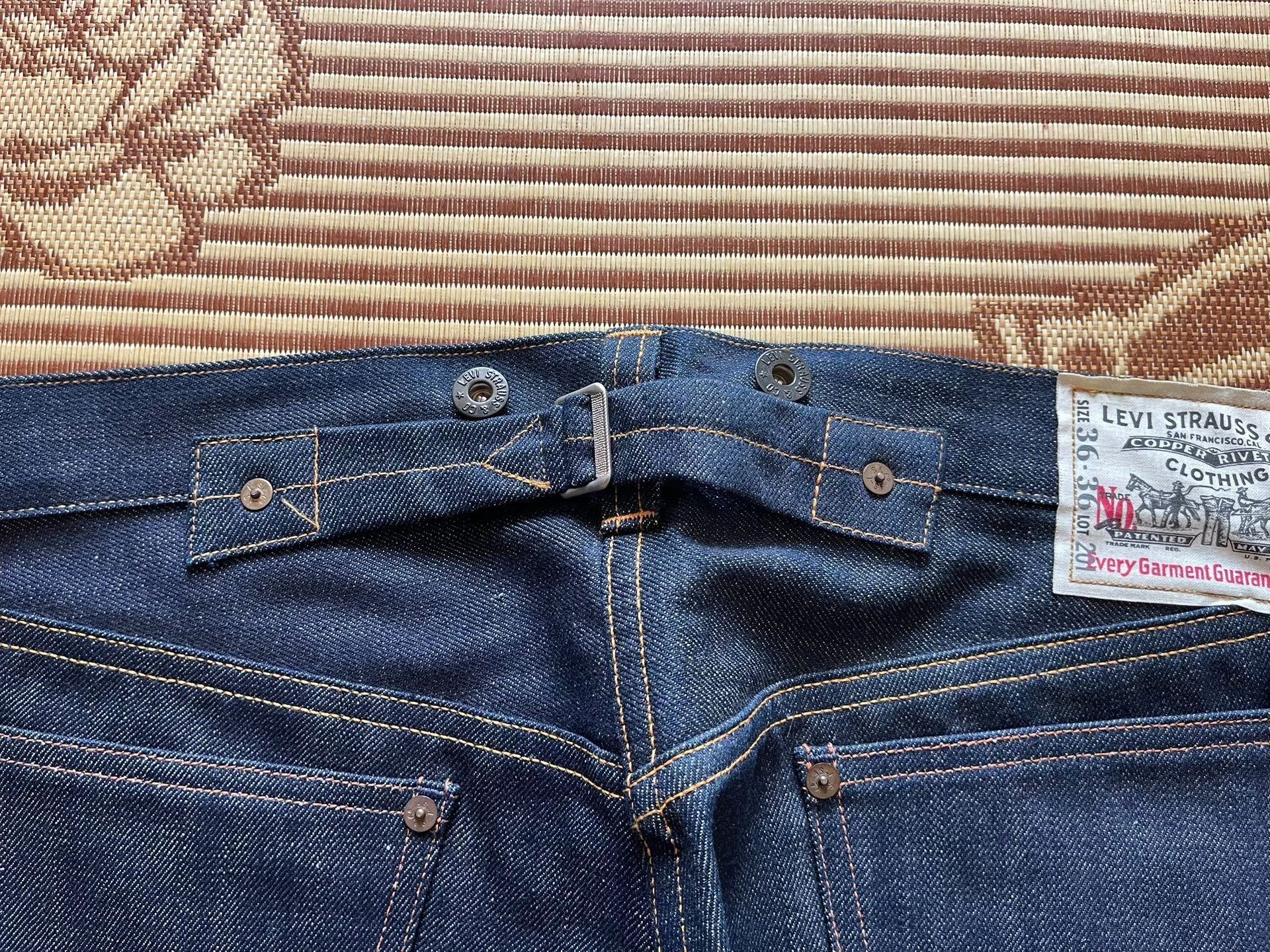 Levi's Vintage Clothing Levi's LVC 555 No.2 W36 Jeans Size US 38 / EU 54 - 4 Thumbnail