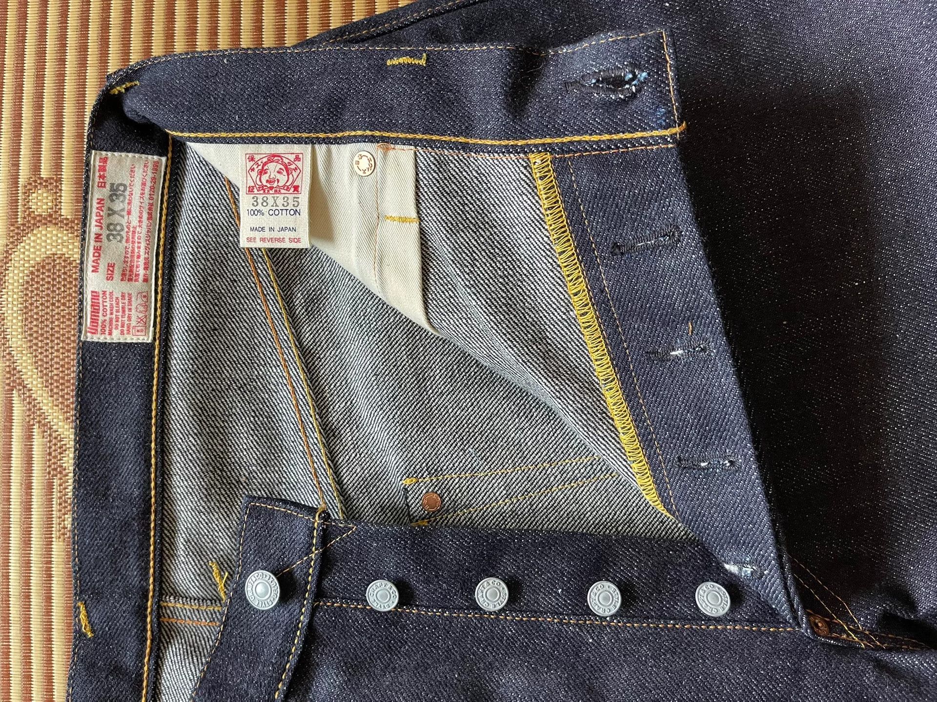 Evisu Evisu No1 20oz 2001 Denim Jeans W38 Size US 38 / EU 54 - 6 Thumbnail