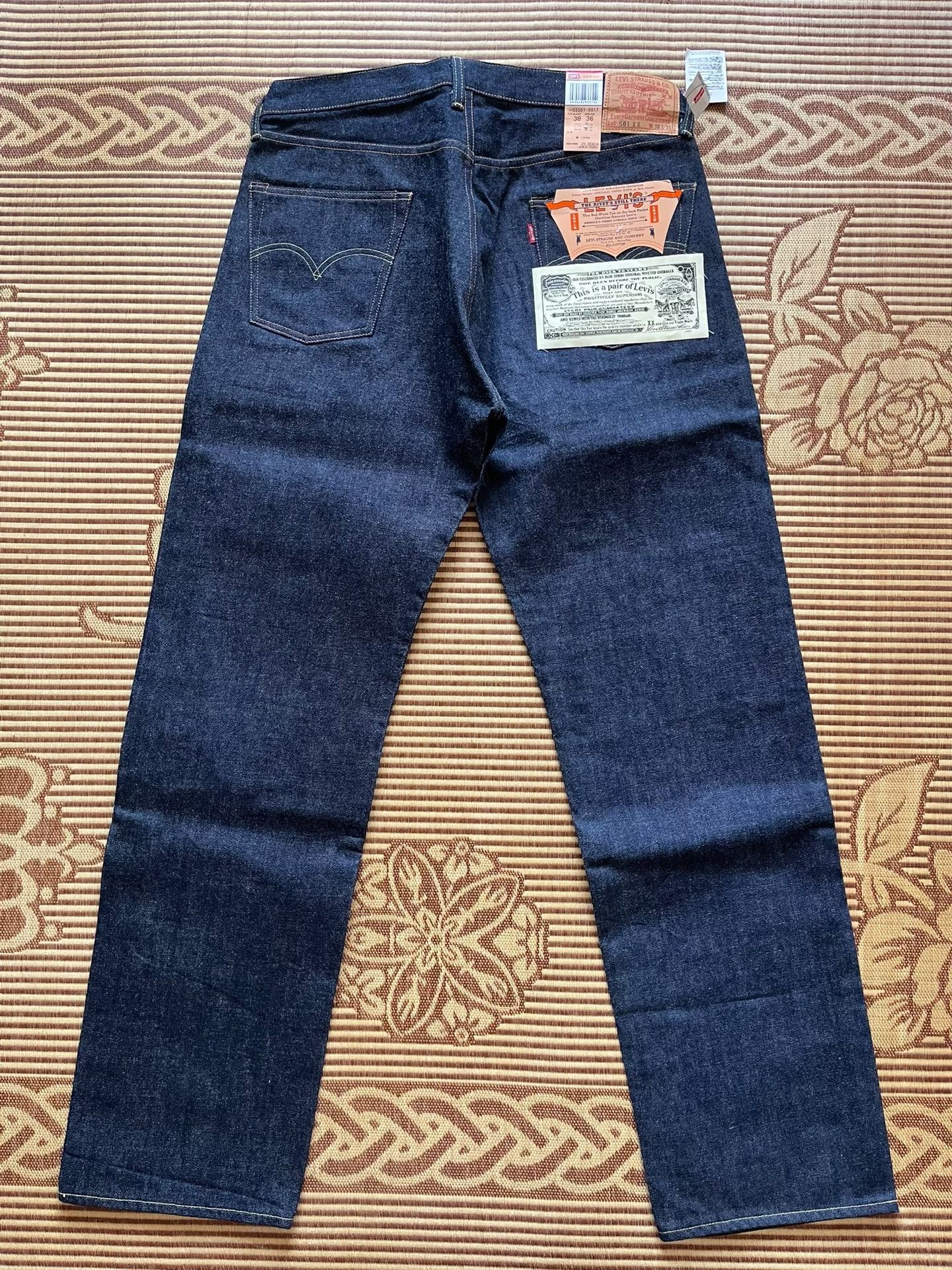 Levi's Vintage Clothing Levi's LVC 501xx 1955 W38 Jeans Size US 38 / EU 54 - 3 Thumbnail