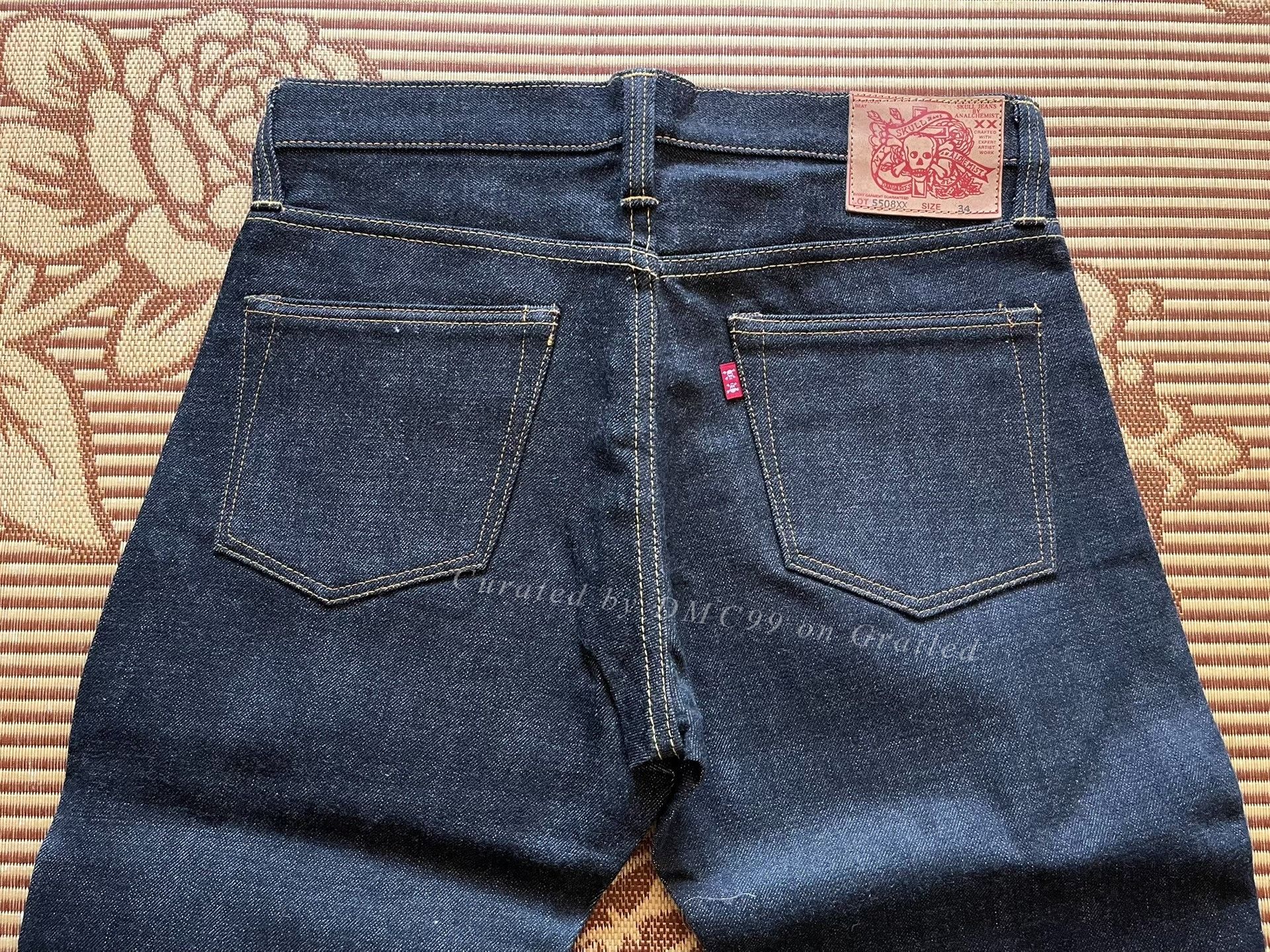 Other Skull 5508xx Bootcut Jeans W34 Size US 34 / EU 50 - 4 Thumbnail