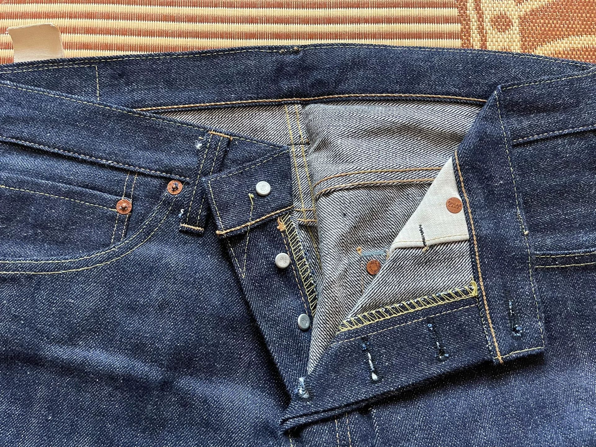 Sugar Cane Sugar Cane M41300 Jeans W34L36 Size US 34 / EU 50 - 5 Thumbnail