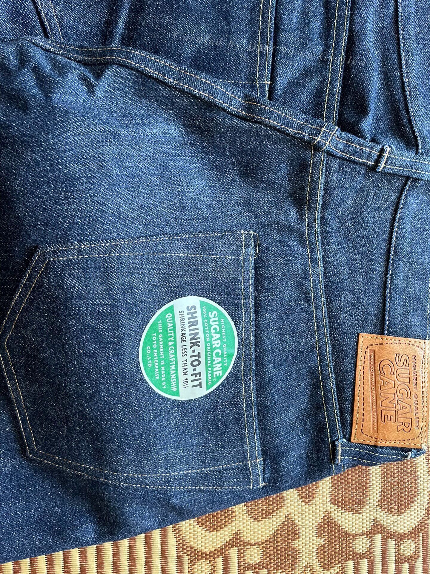 Sugar Cane Sugar Cane M41300 Jeans W34L36 Size US 34 / EU 50 - 4 Thumbnail
