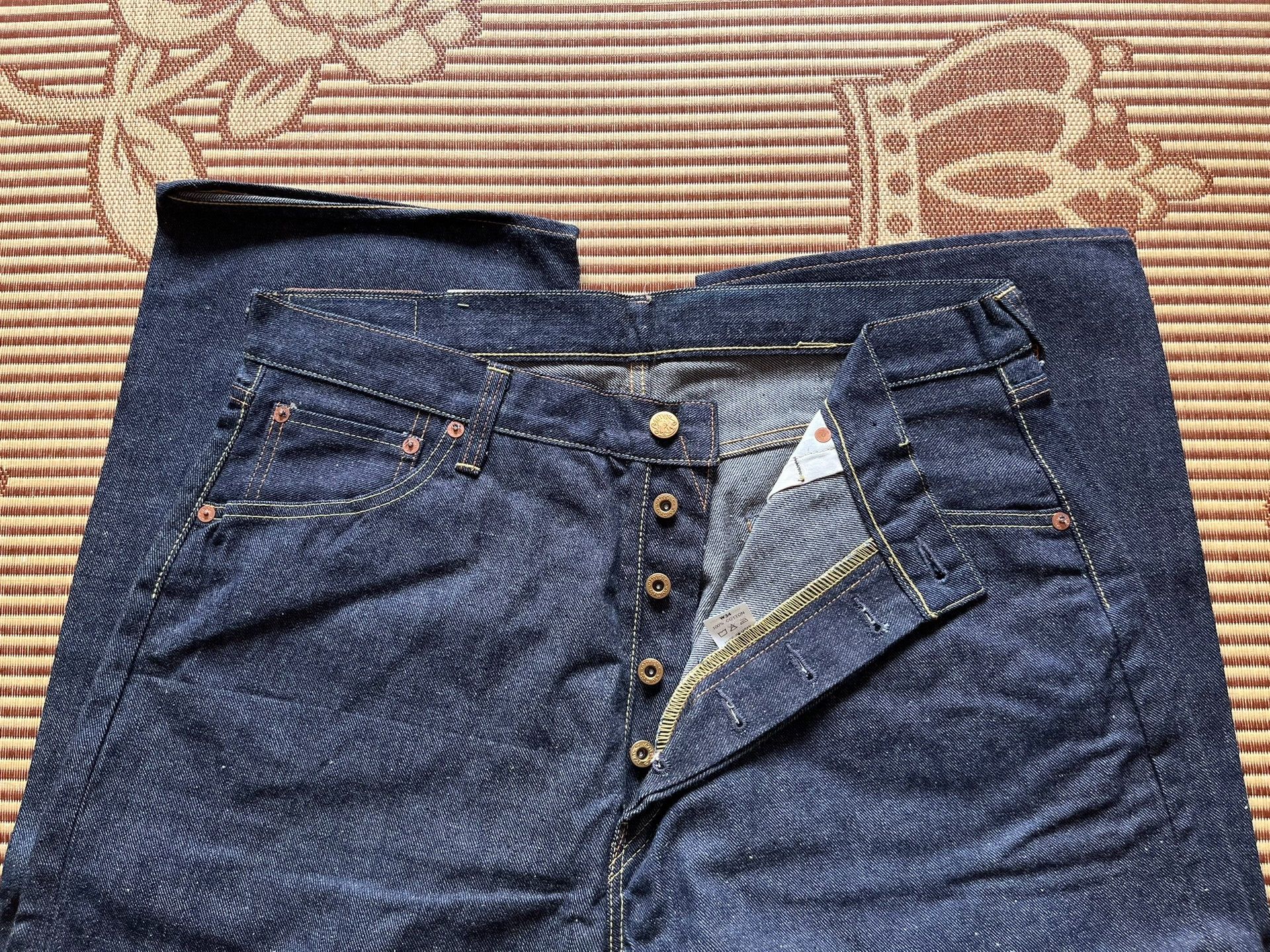 Smith's American Smith's SV5012 Raw Denim Jeans Size US 26 / EU 42 - 5 Thumbnail