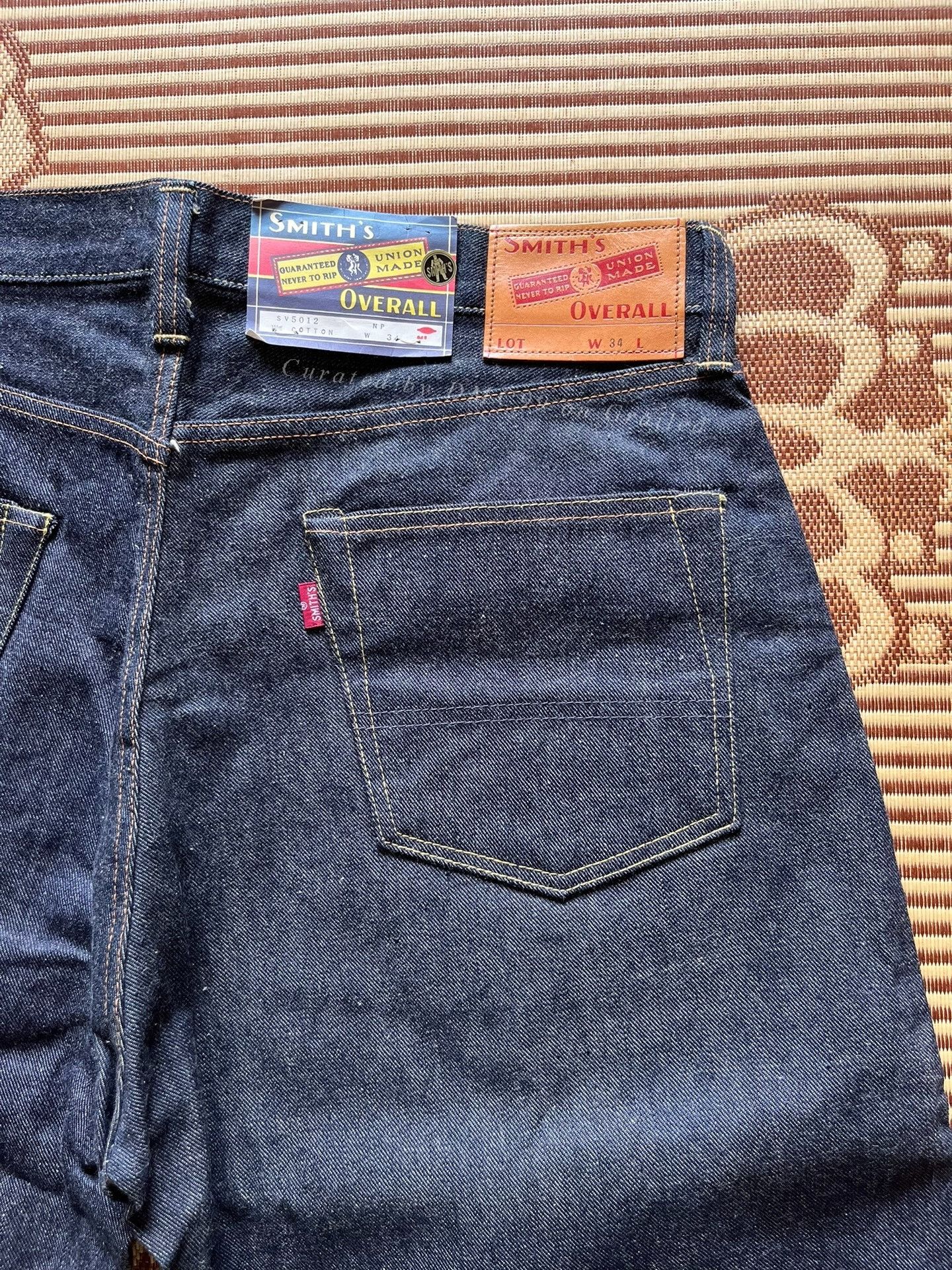 Smith's American Smith's SV5012 Raw Denim Jeans Size US 26 / EU 42 - 4 Thumbnail