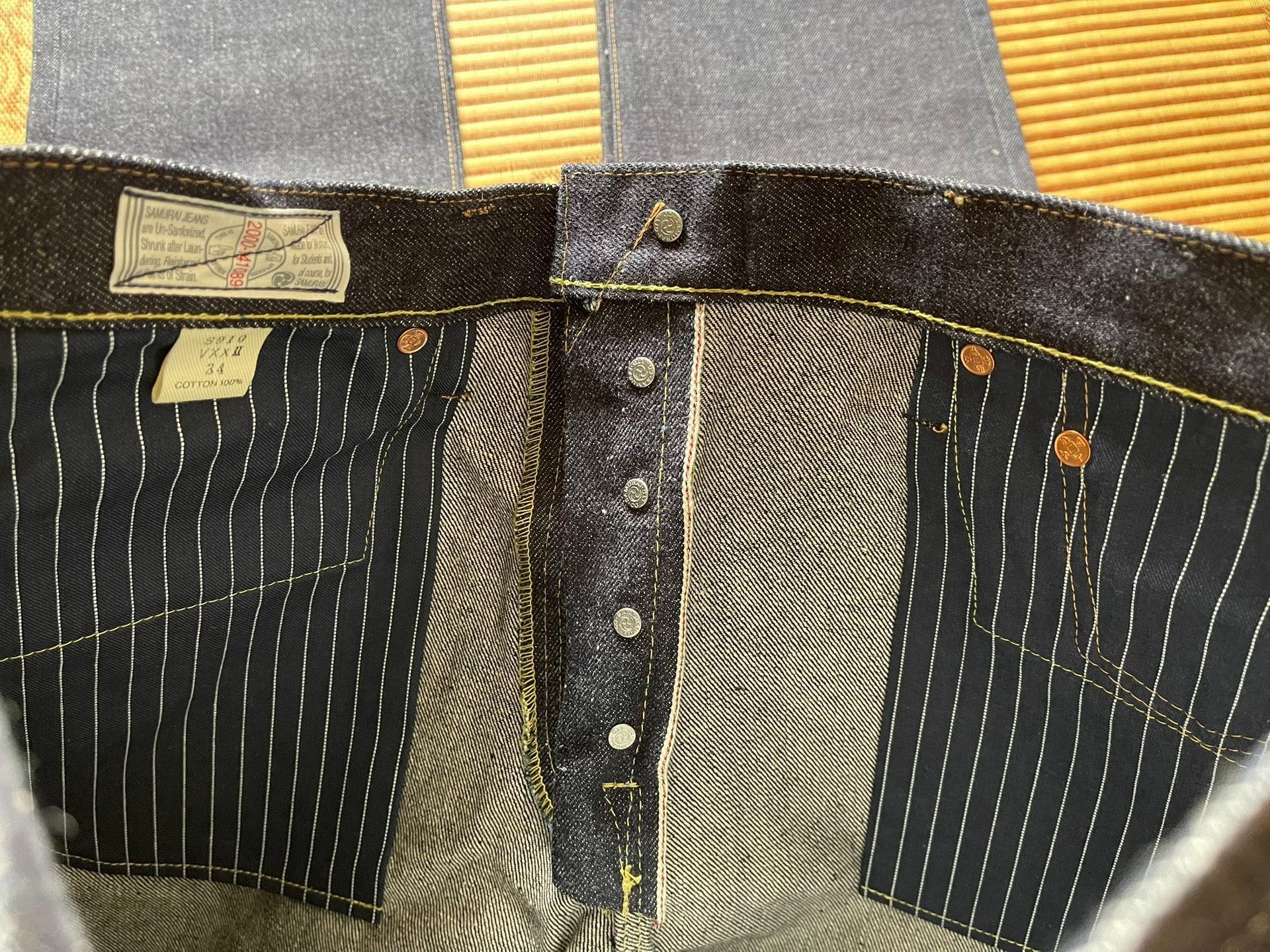 Samurai Jeans Samurai Jeans S910VXX Kyushu Limited W34 Size US 34 / EU 50 - 7 Thumbnail