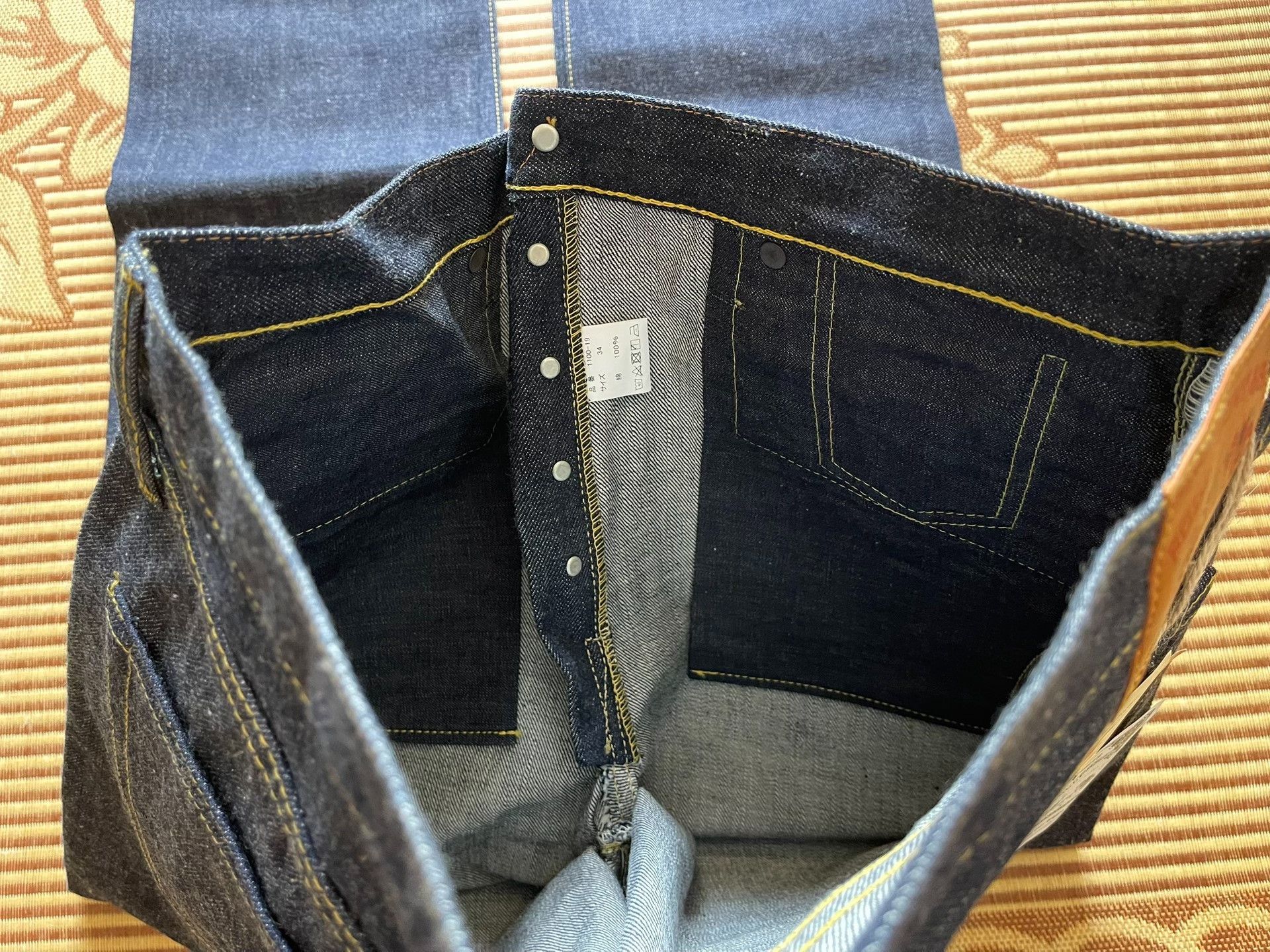 Full Count & Co. Fullcount 1100 S501XX W34 Denim Jeans Size US 34 / EU 50 - 6 Thumbnail