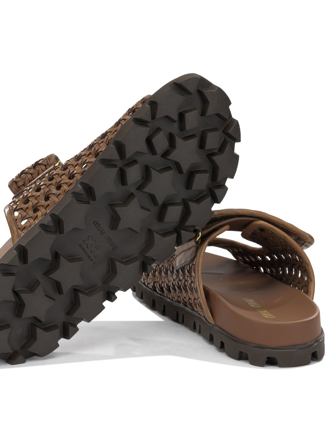 Miu Miu Miu Miu Woven Leather Low Sandals IT 36 Women - USA Duties Paid Size US 6 / IT 36 - 5 Thumbnail