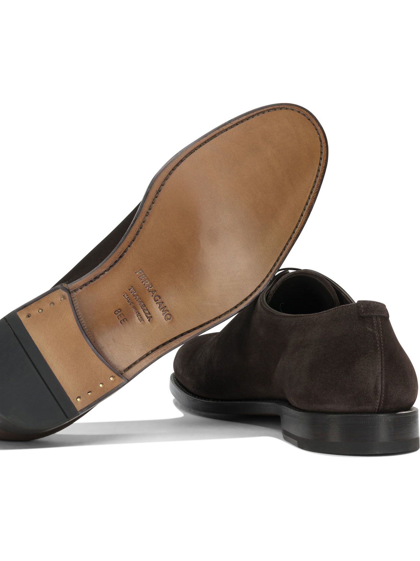 Salvatore Ferragamo Ferragamo Suede Leather Oxford 10 Men - USA Duties Paid Size US 11 / EU 44 - 5 Thumbnail