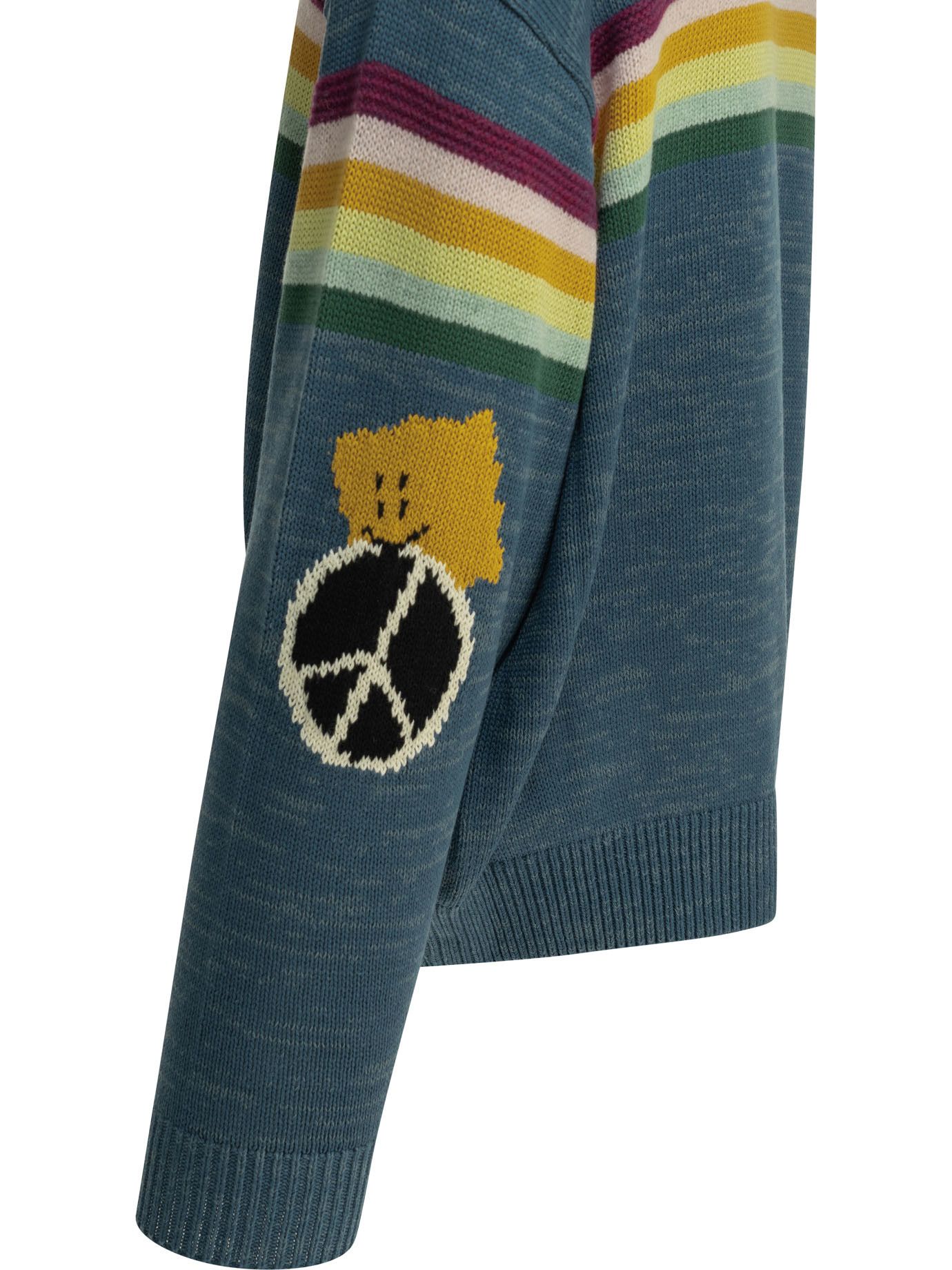 Kapital Kapital Peckish Rainbow Crewneck Sweater tag size 3 Men - USA Duties Paid Size US L / EU 52-54 / 3 - 4 Thumbnail