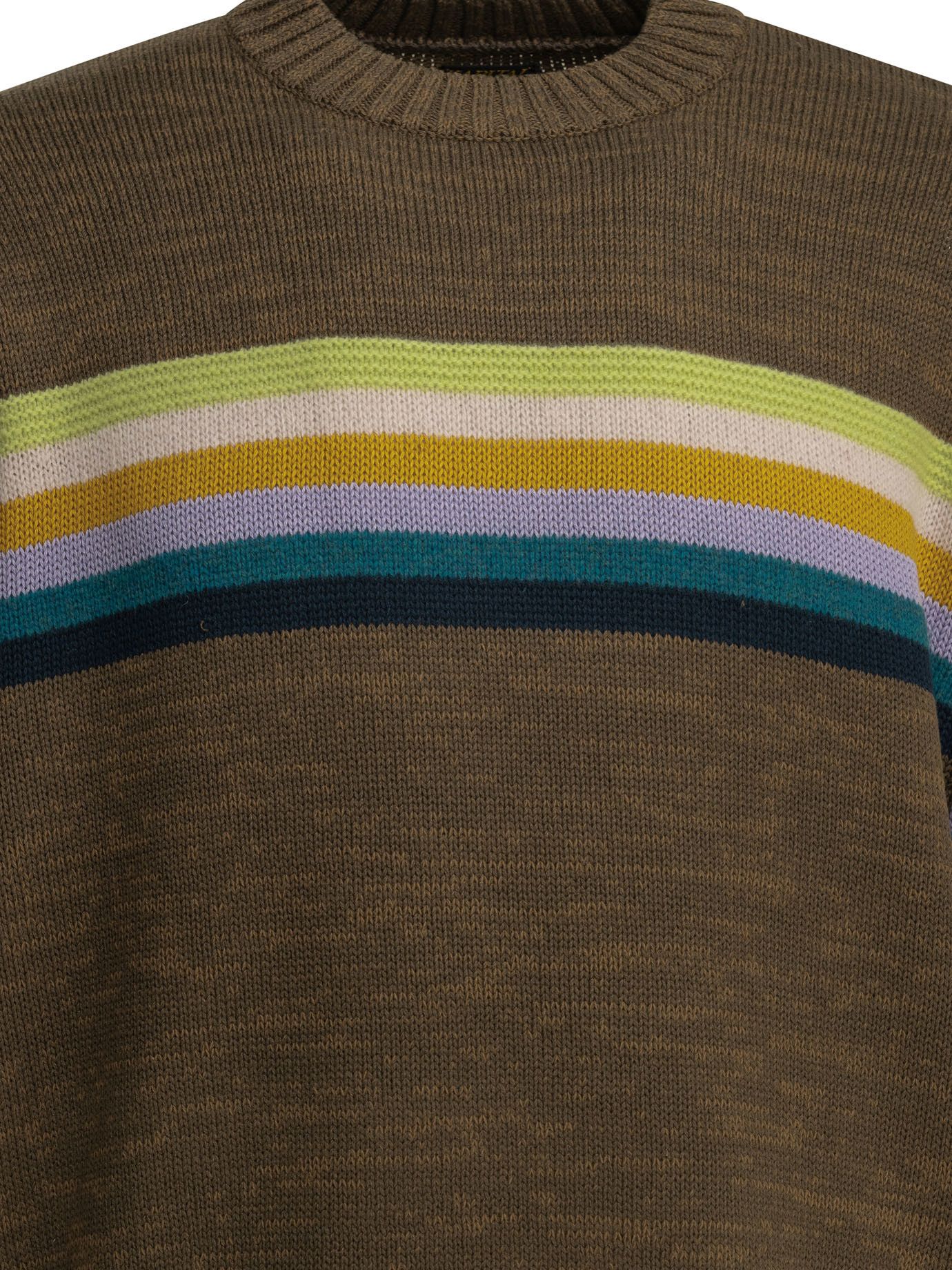 Kapital Kapital Peckish Rainbow Crewneck Sweater tag size 3 Men - USA Duties Paid Size US L / EU 52-54 / 3 - 3 Thumbnail