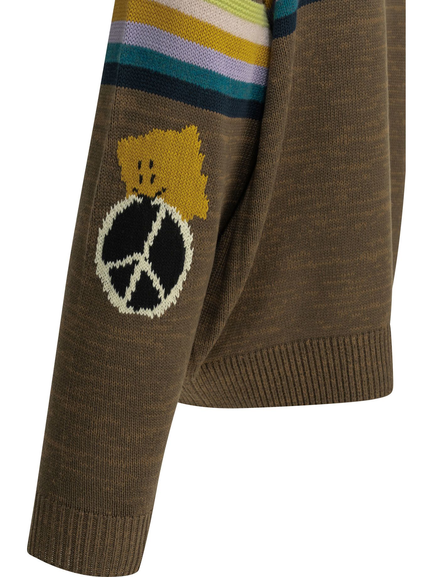Kapital Kapital Peckish Rainbow Crewneck Sweater tag size 3 Men - USA Duties Paid Size US L / EU 52-54 / 3 - 4 Thumbnail