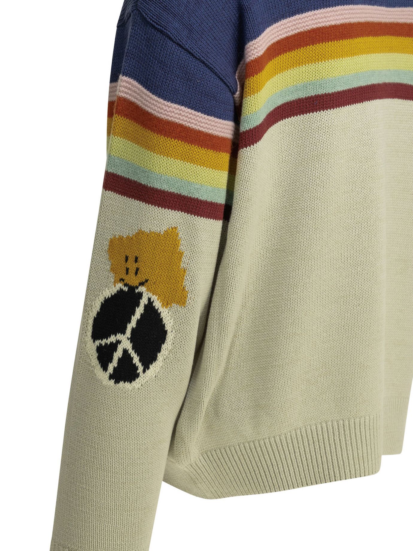 Kapital Kapital 2 Tones Peckish Rainbow Crewneck Sweater tag size 3 Men - USA Duties Paid Size US L / EU 52-54 / 3 - 4 Thumbnail